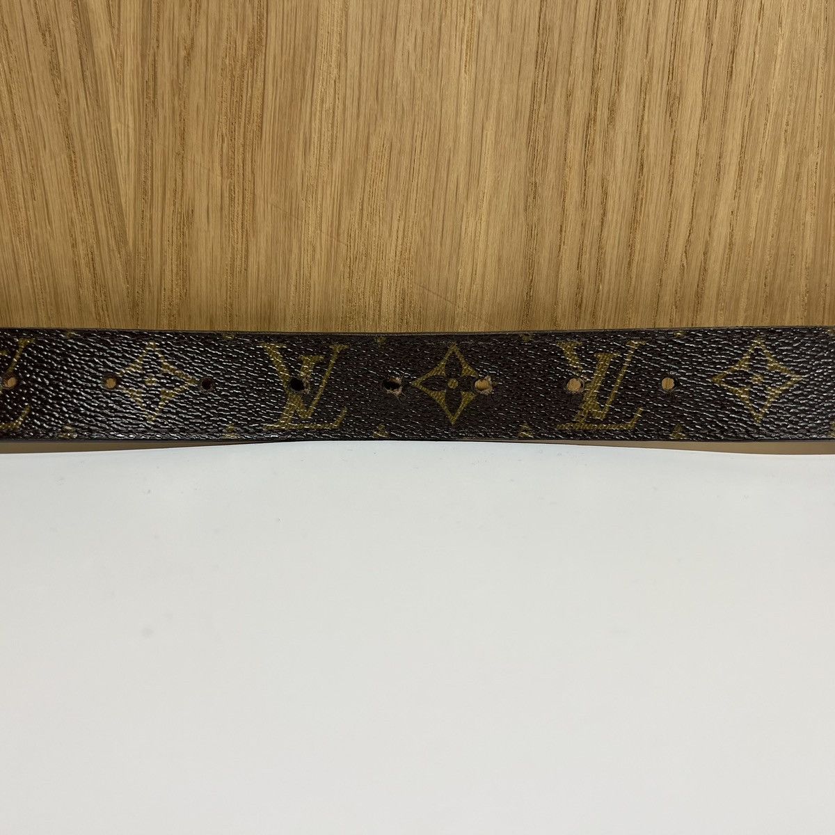 Louis Vuitton Louis Vuitton Metal Buckle Logo Monogram Belt M9842 Size 34 - 5 Thumbnail