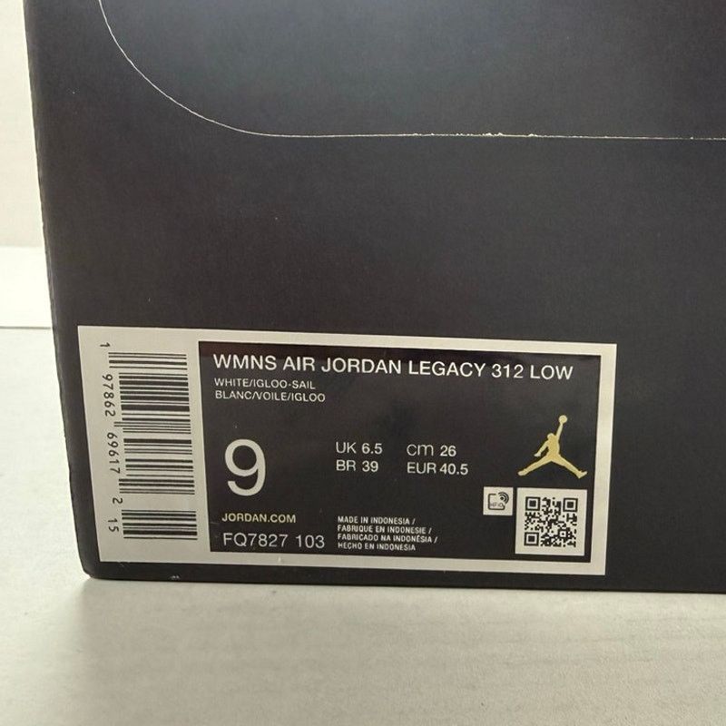 Nike Nike Air Jordan Legacy 312 Low - Women's Size 9 - New Size US 9 / IT 39 - 7 Thumbnail