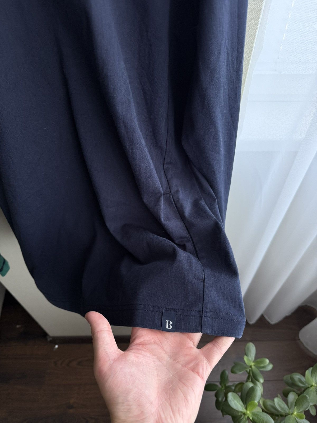 Boggi BOGGI Milano 1/4 Zip Sport Sweatshirt Technology Navy Size M Size US M / EU 48-50 / 2 - 8 Thumbnail