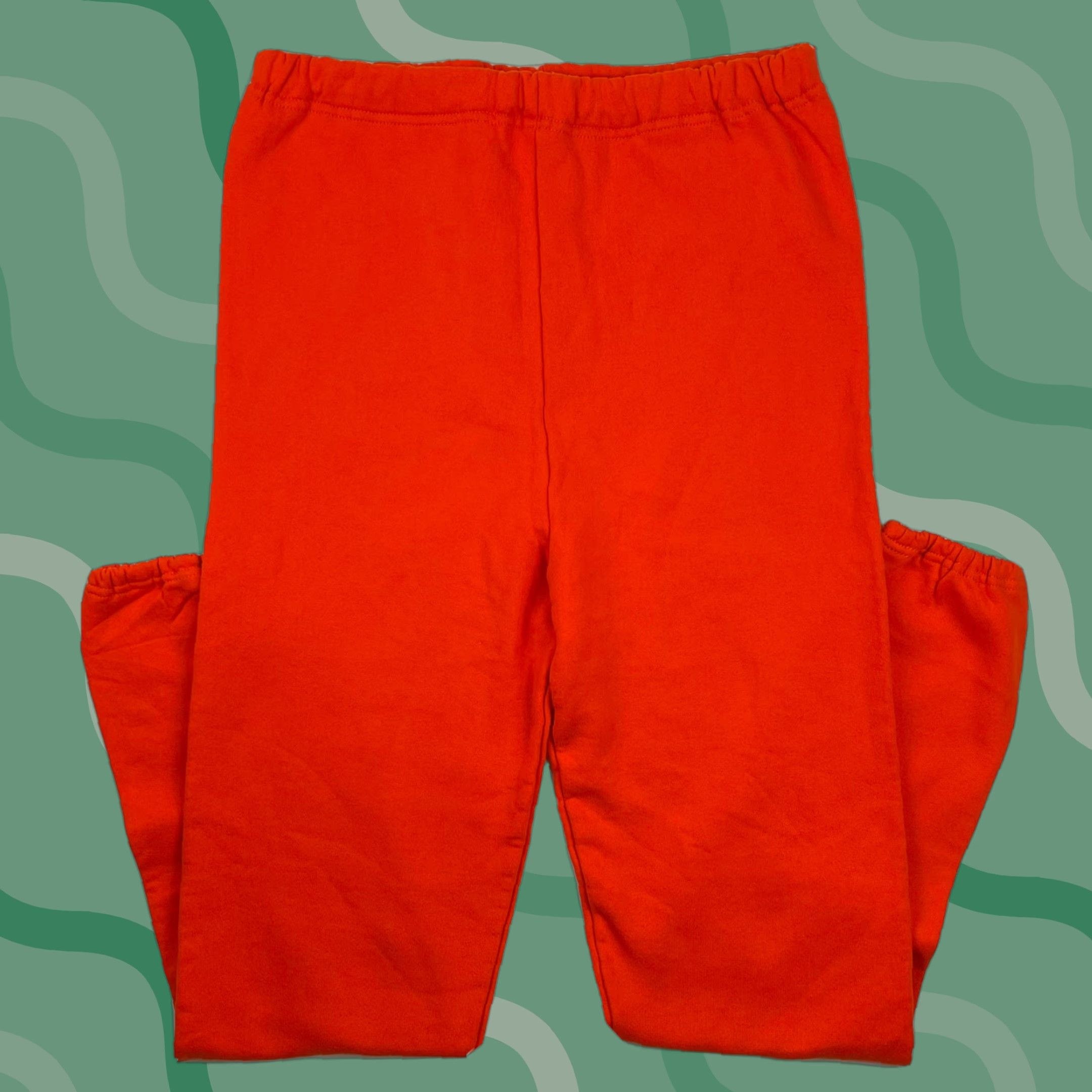 Russell Athletic Vintage Russell Athletic Sweatpants XXL Orange 90s Made In USA Size US 39 - 1 Thumbnail