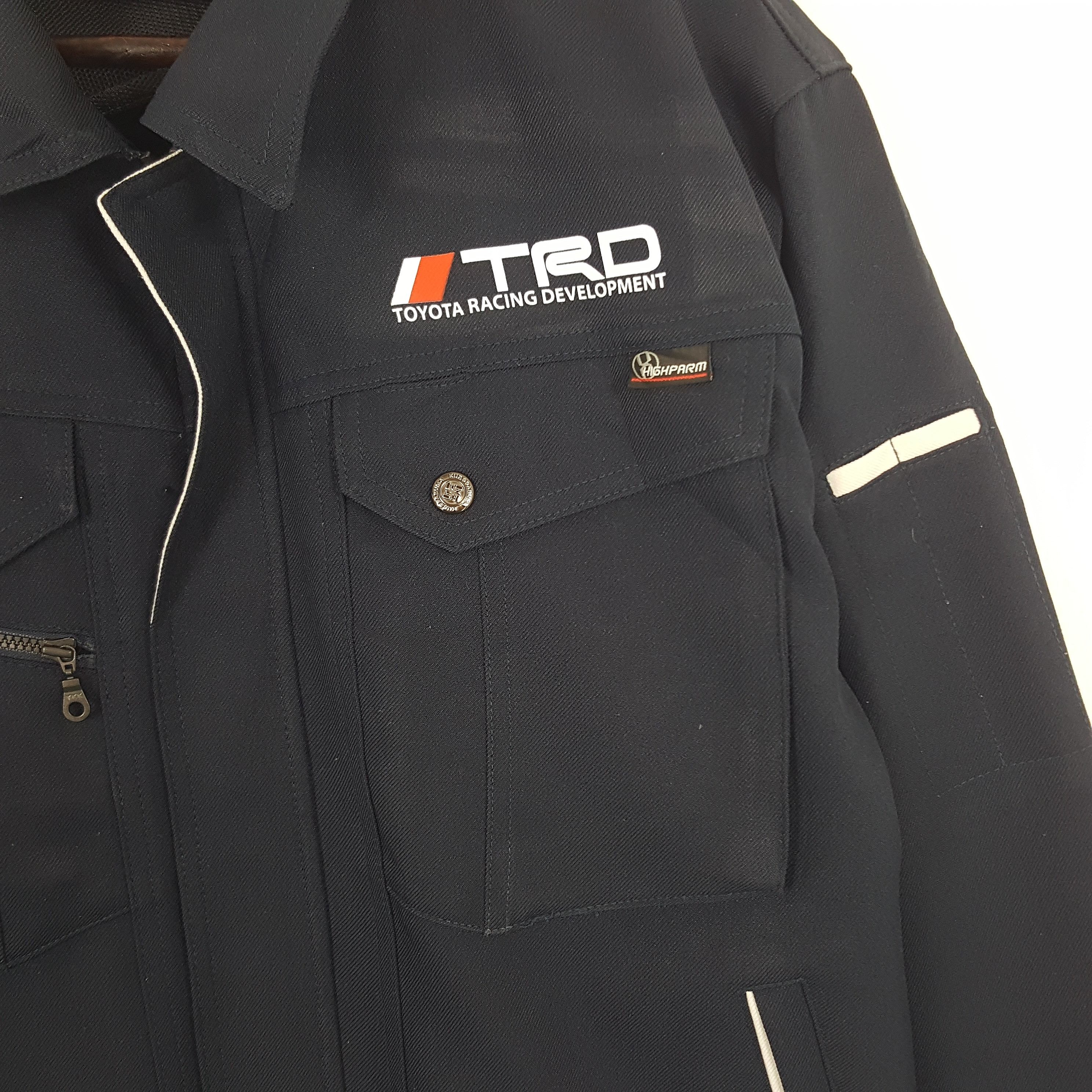 Vintage Vintage Toyota Racing Development Custom Art Uniform Jacket Size US XL / EU 56 / 4 - 4 Thumbnail