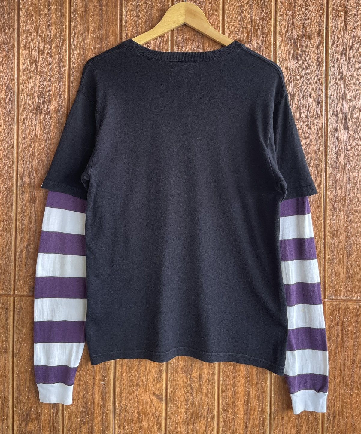Gallery1950 Vintage🔥GALLERY 1950🔥Double Layer Striped Long Sleeve y2k Size US M / EU 48-50 / 2 - 3 Thumbnail