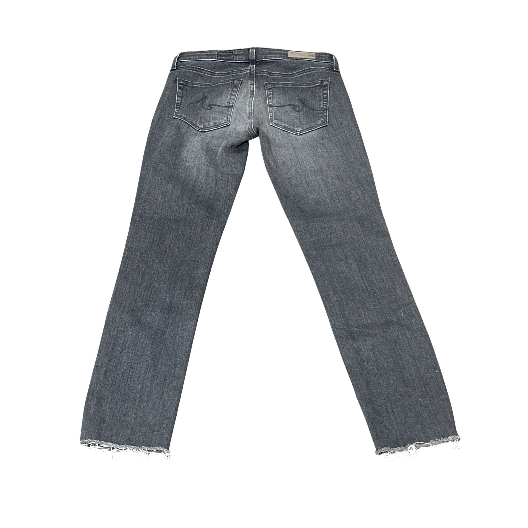 AG Adriano Goldschmied AG Adriano Goldschmied The Prima Ankle Cigarette Jeans Black Size 23" - 4 Thumbnail