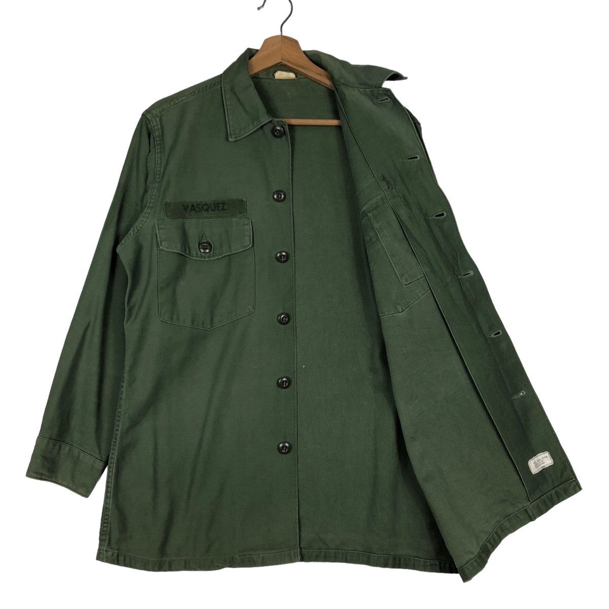 Vintage 🔥Vintage World War 2 Shirt Jacket Work OG 107 Military USA Size US M / EU 48-50 / 2 - 11 Thumbnail