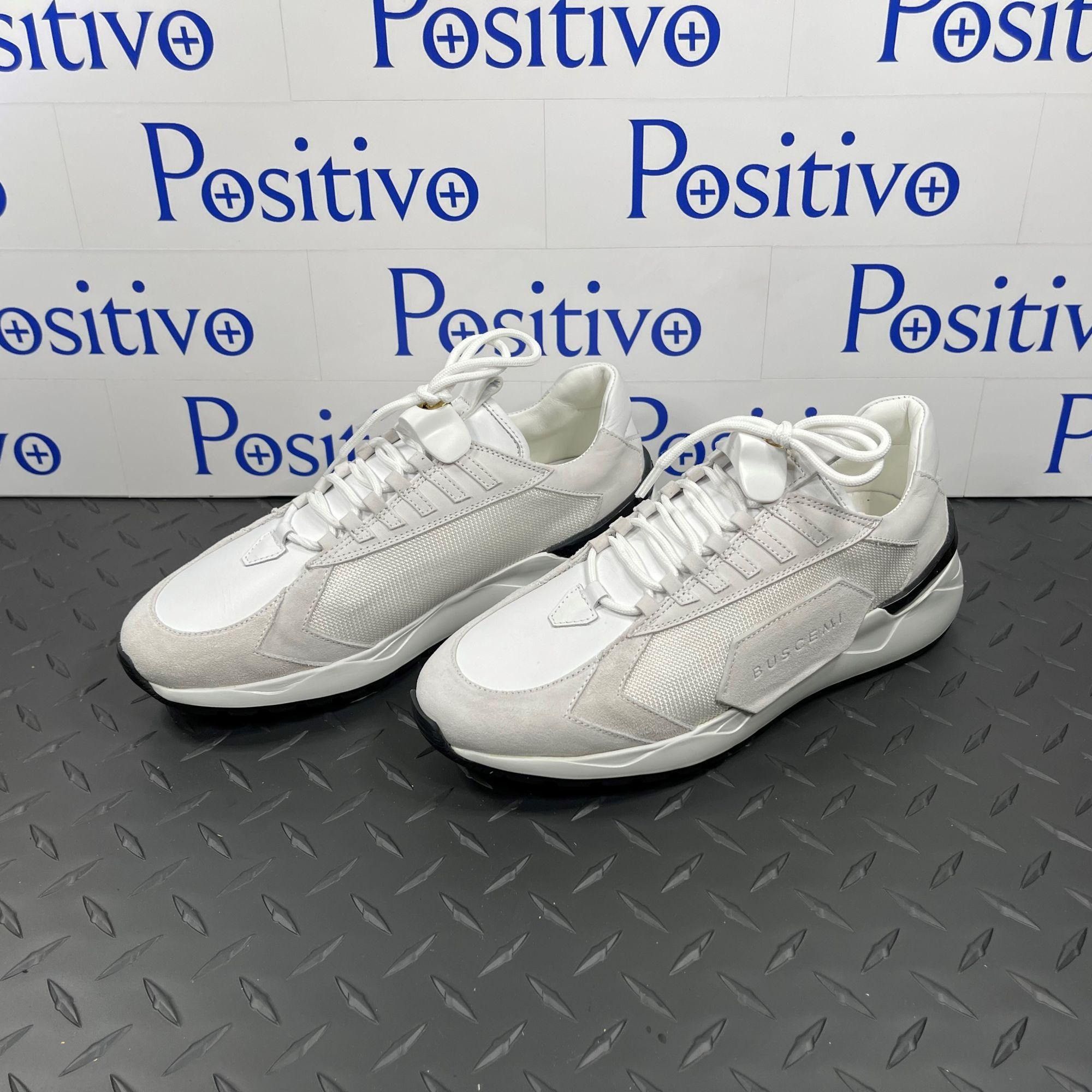 Buscemi Buscemi Run 2 White Suede Sneakers US 8 EU 41 Size US 8 / EU 41 - 2 Thumbnail