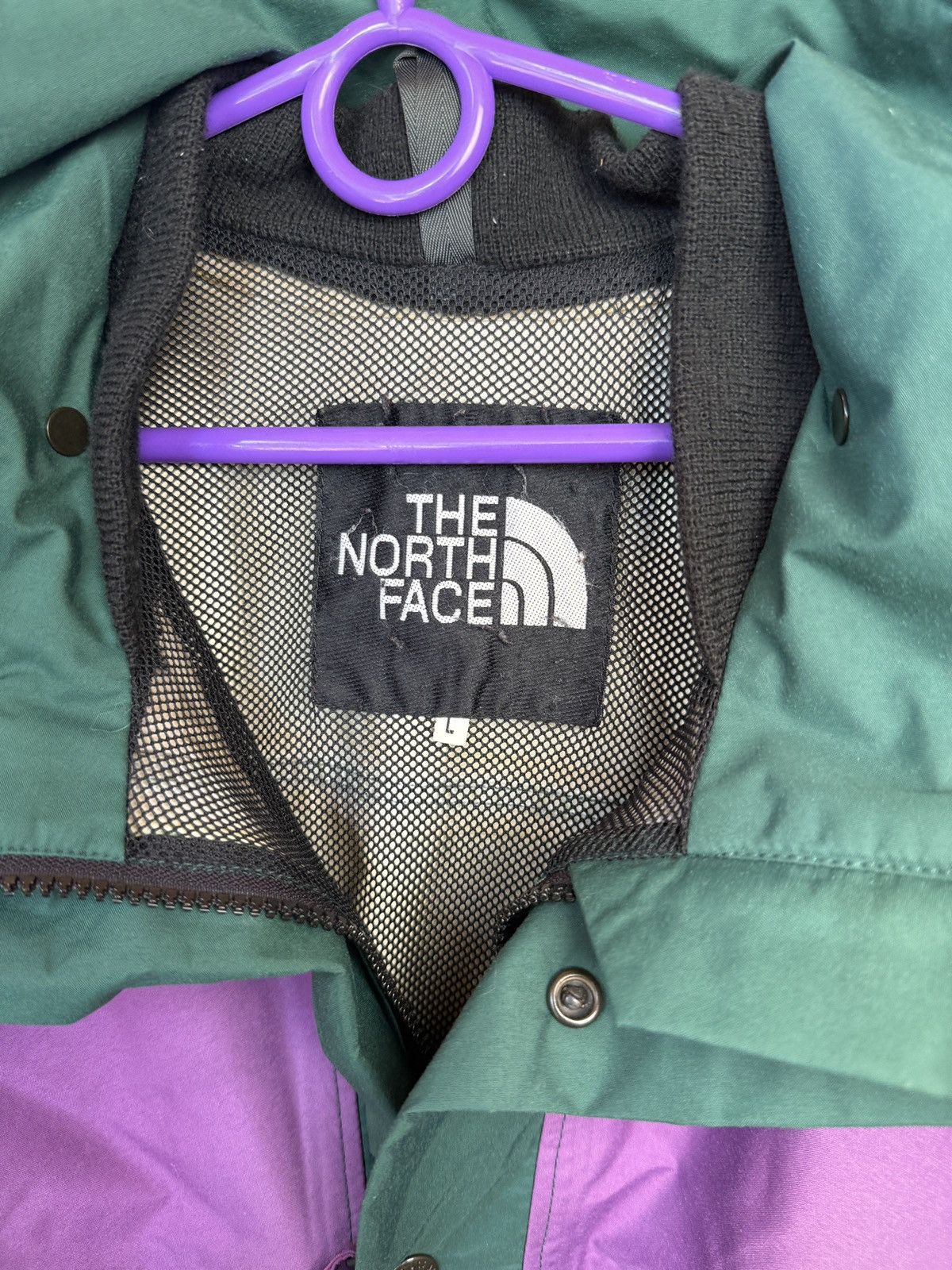 The North Face The North Face vintage Purple jacket TNF Gore-Tex Mountain Size US L / EU 52-54 / 3 - 11 Thumbnail