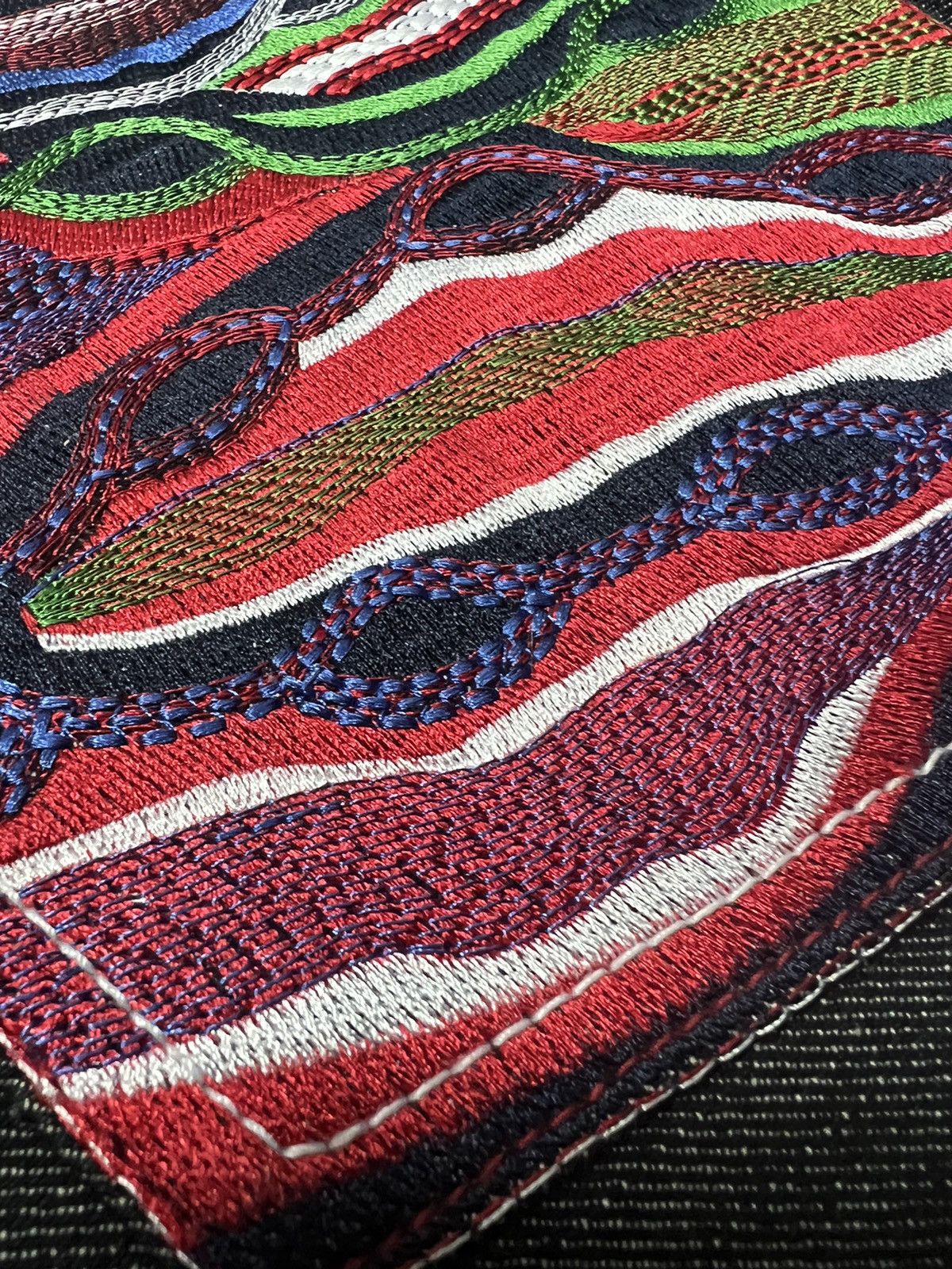 Coogi × Vintage Crazy baggy Vintage Coogi Embroidered jeans Size US 34 / EU 50 - 6 Thumbnail