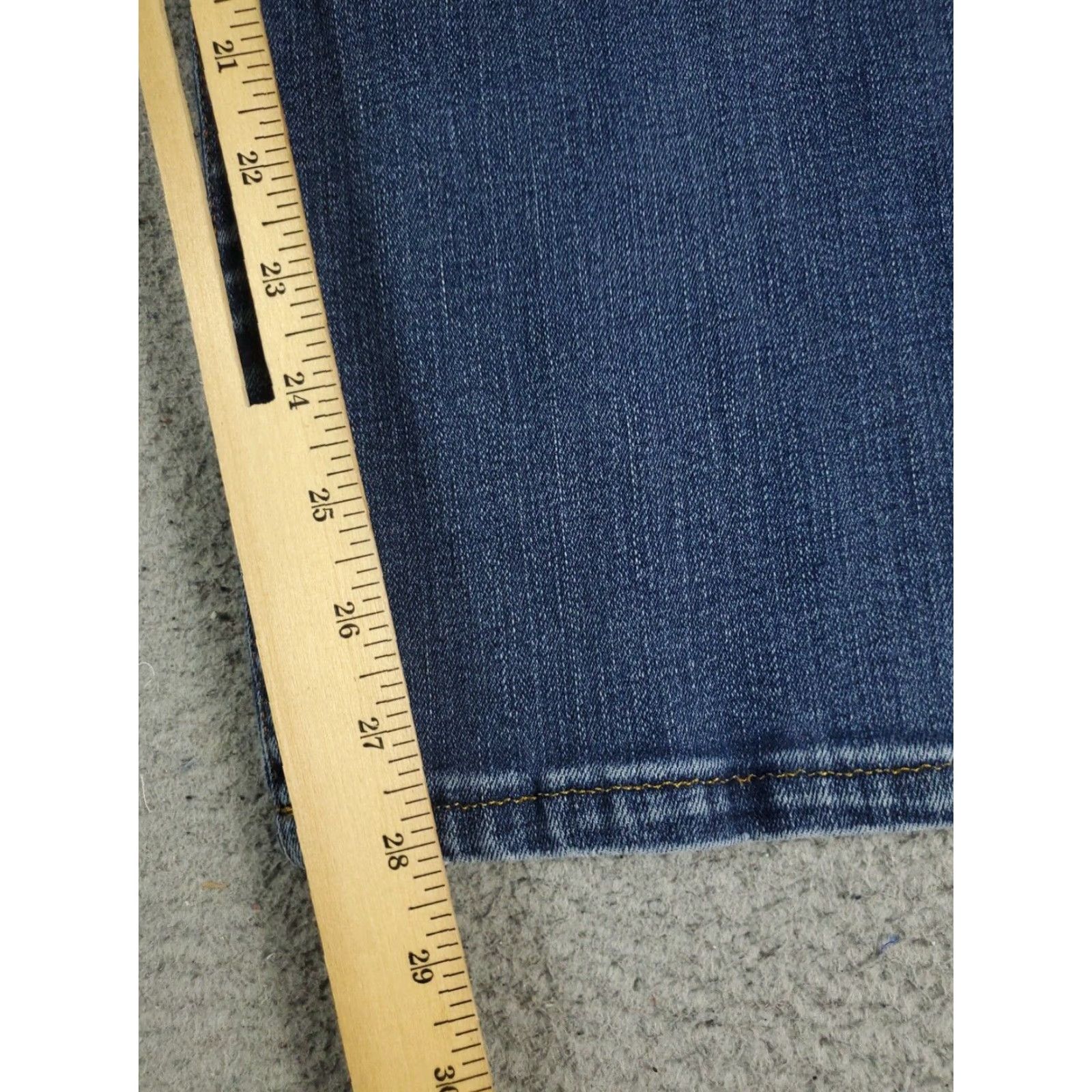 Denime AG Adriano Goldschmied Jeans Mens 38x28 Blue Straight Leg Denim Pants Size US 38 / EU 54 - 5 Thumbnail