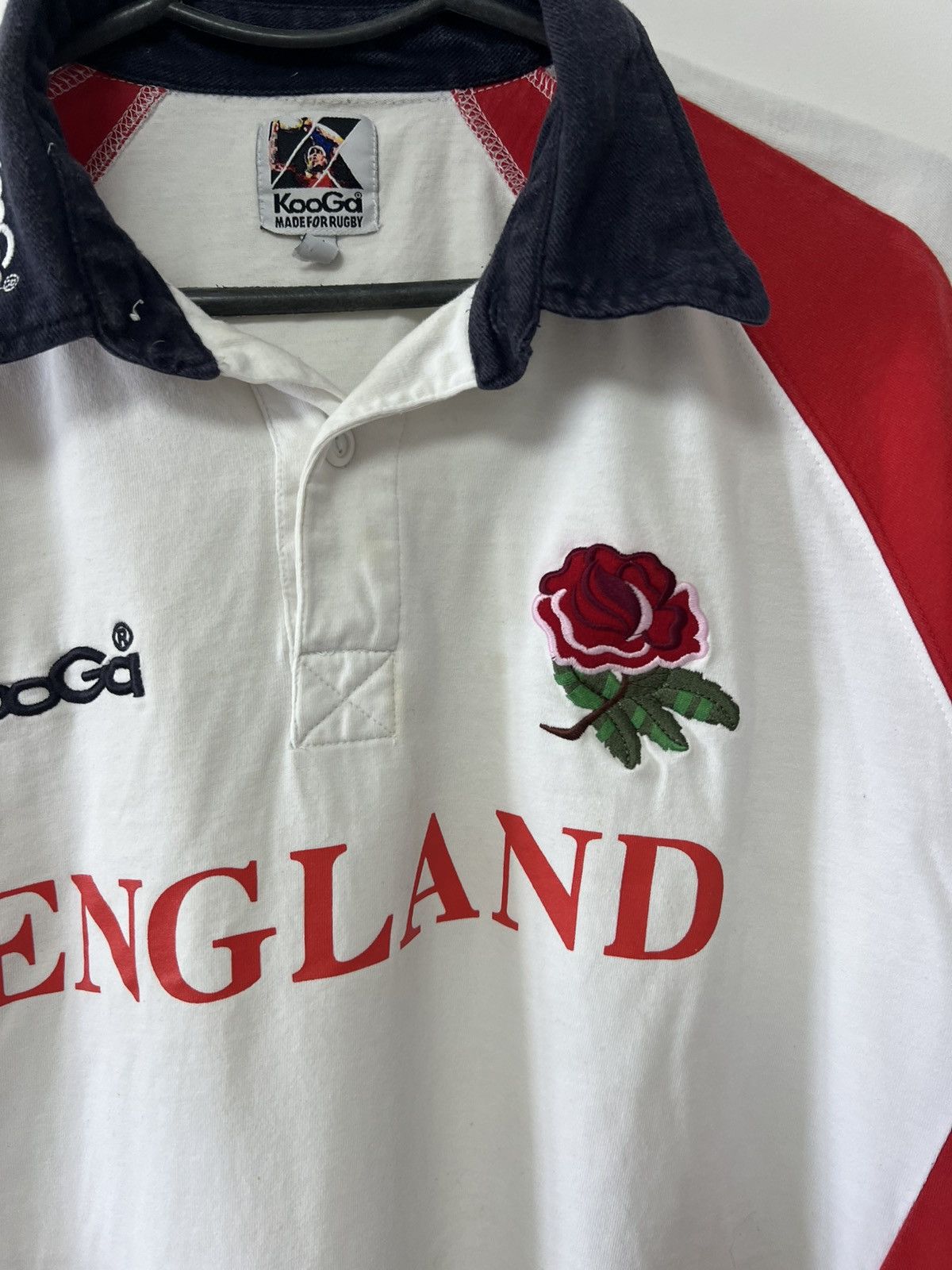 Vintage England Rugby Union Jersey Kooga Short Sleeve T shirt sz XXL Size US XXL / EU 58 / 5 - 6 Thumbnail