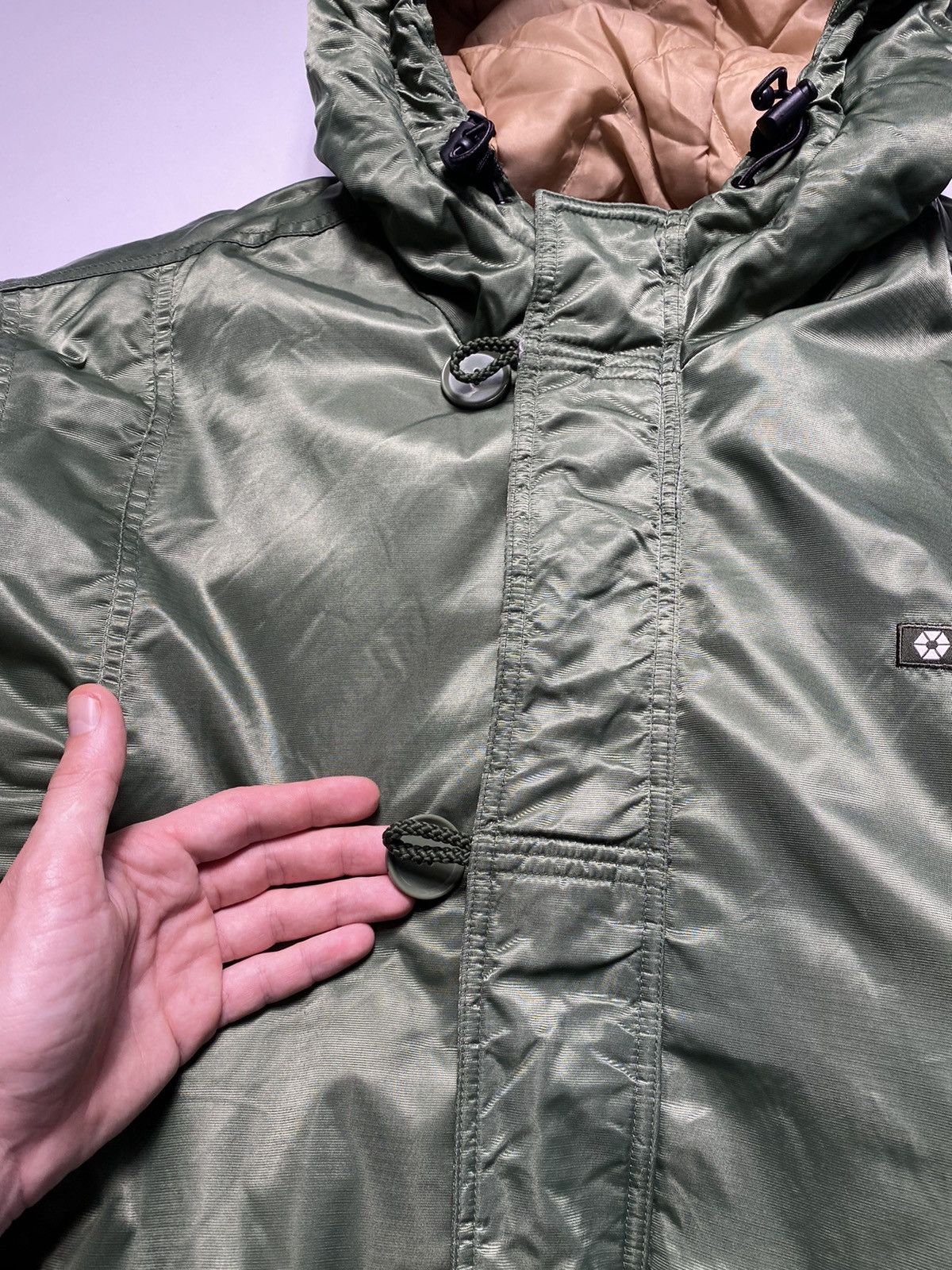 Rare Southpole N-2B Parka Bomber Jacket Flying millitary