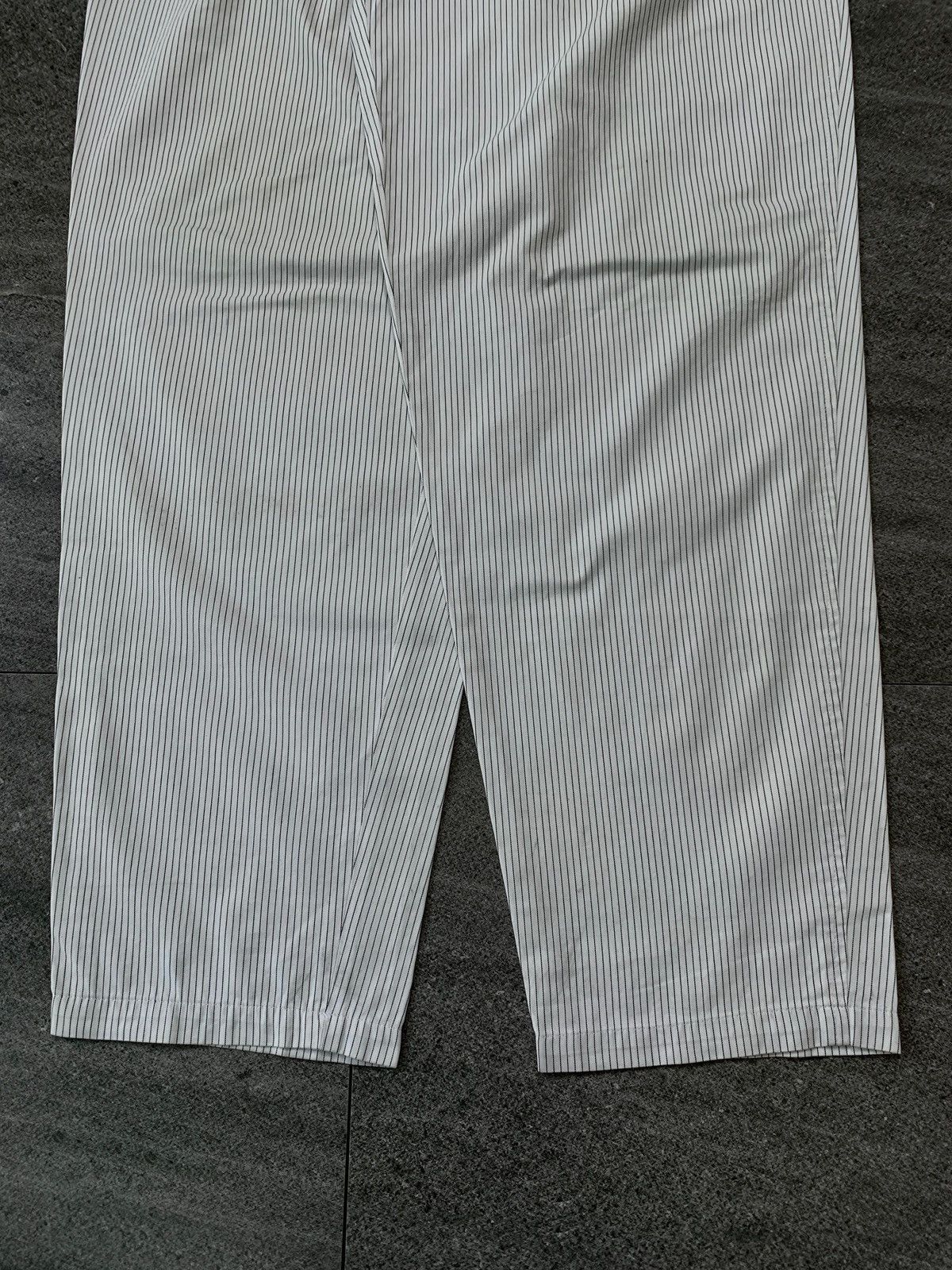 Yohji Yamamoto FREE TAX! Striped Wideleg Ballon Trousers- 29” Size US 29 - 5 Thumbnail