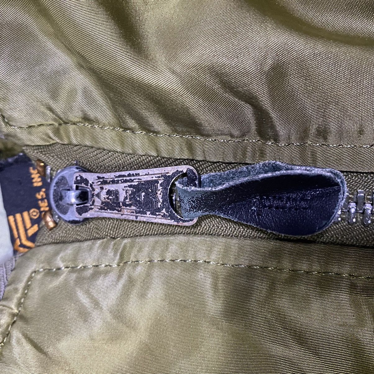 Alpha Industries VINTAGE ALPHA INDUSTRIES BOMBER FLIGHT JACKET Size US L / EU 52-54 / 3 - 8 Thumbnail
