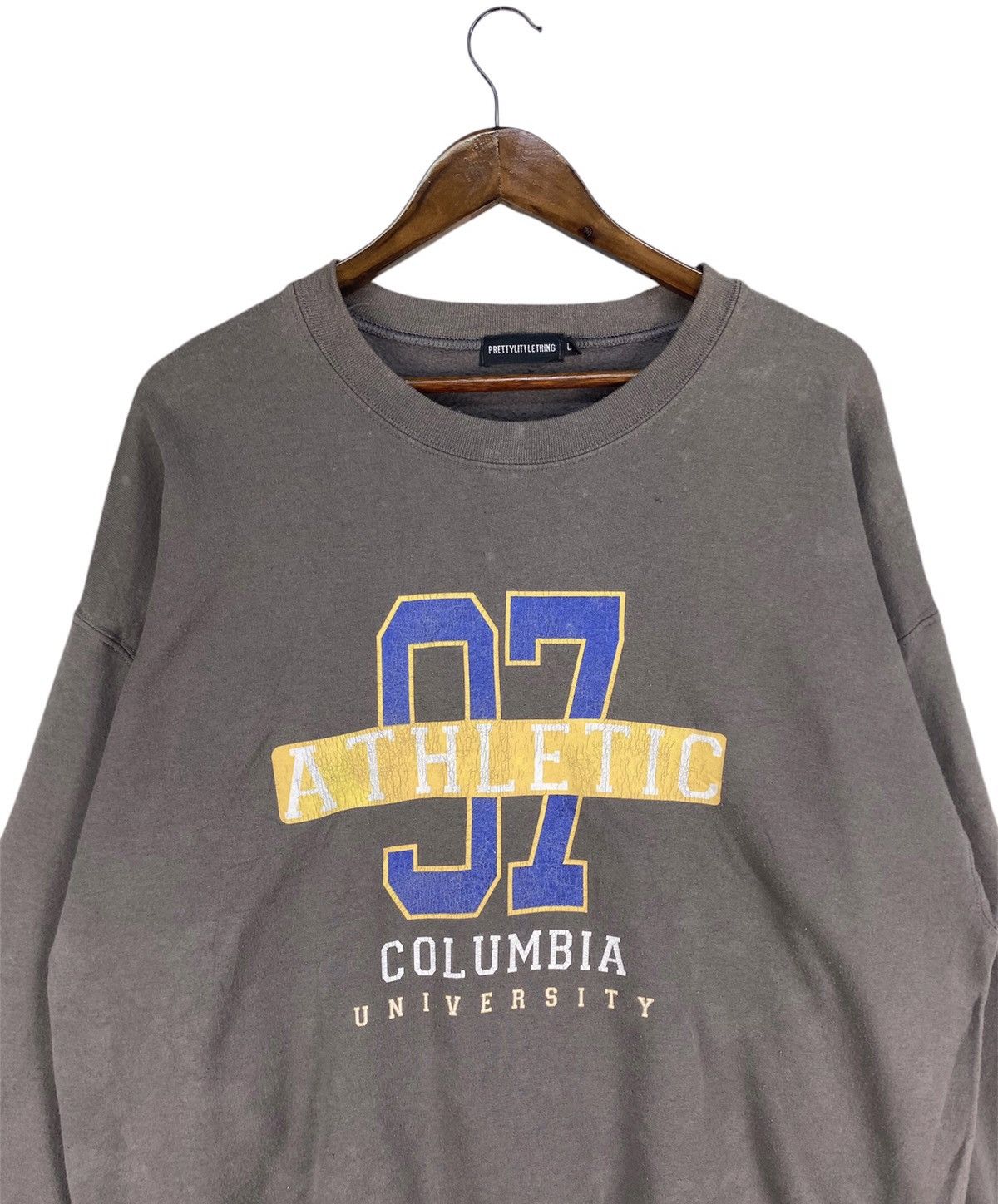 Japanese Brand × Vintage 🔥RARE🔥VINTAGE 90s COLUMBIA UNIVERSITY SWEATSHIRT Size US L / EU 52-54 / 3 - 3 Thumbnail