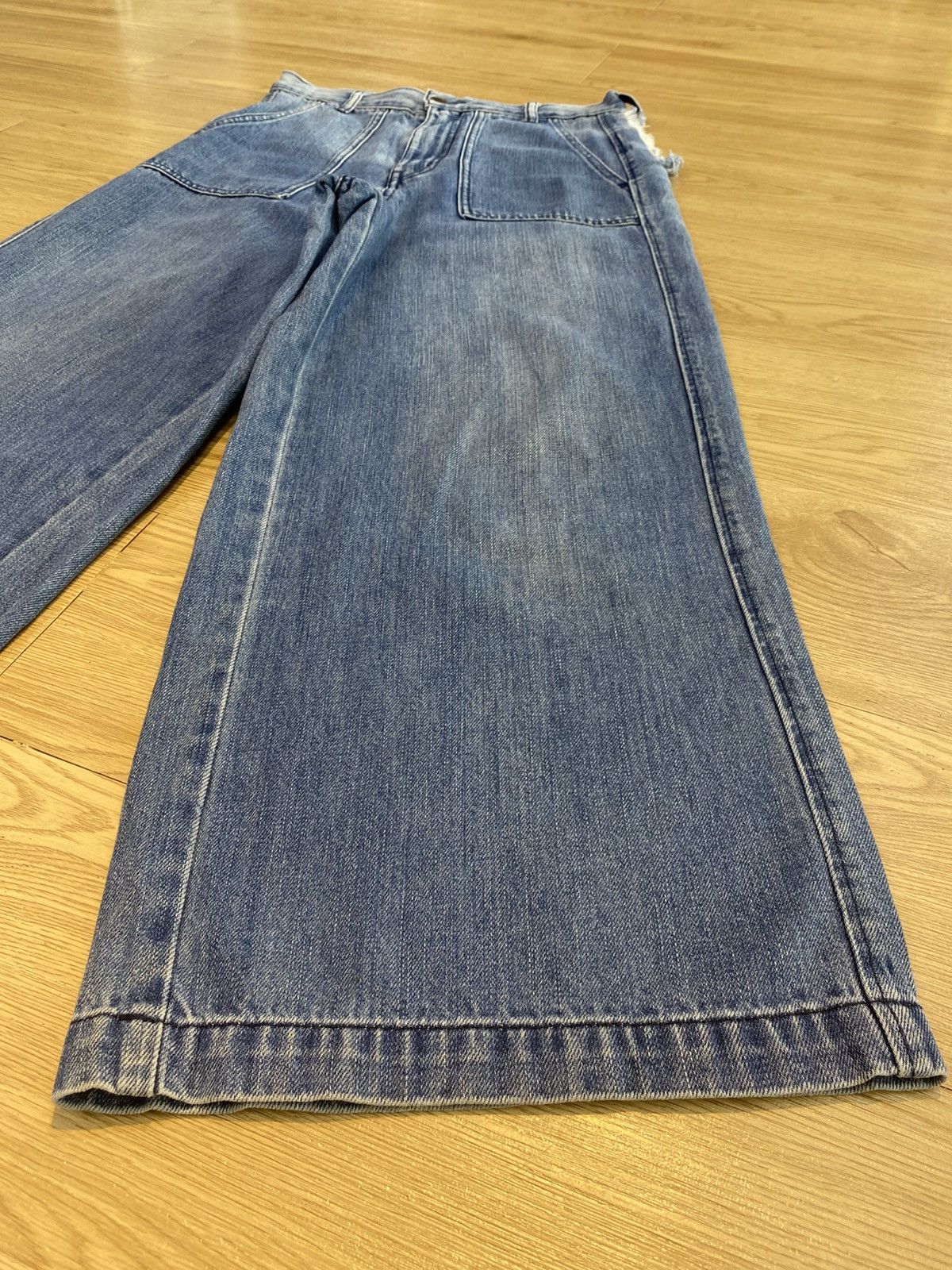 Japanese Brand Japanese Blue Wash Style Denim Jeans Size US 28 / EU 44 - 6 Thumbnail