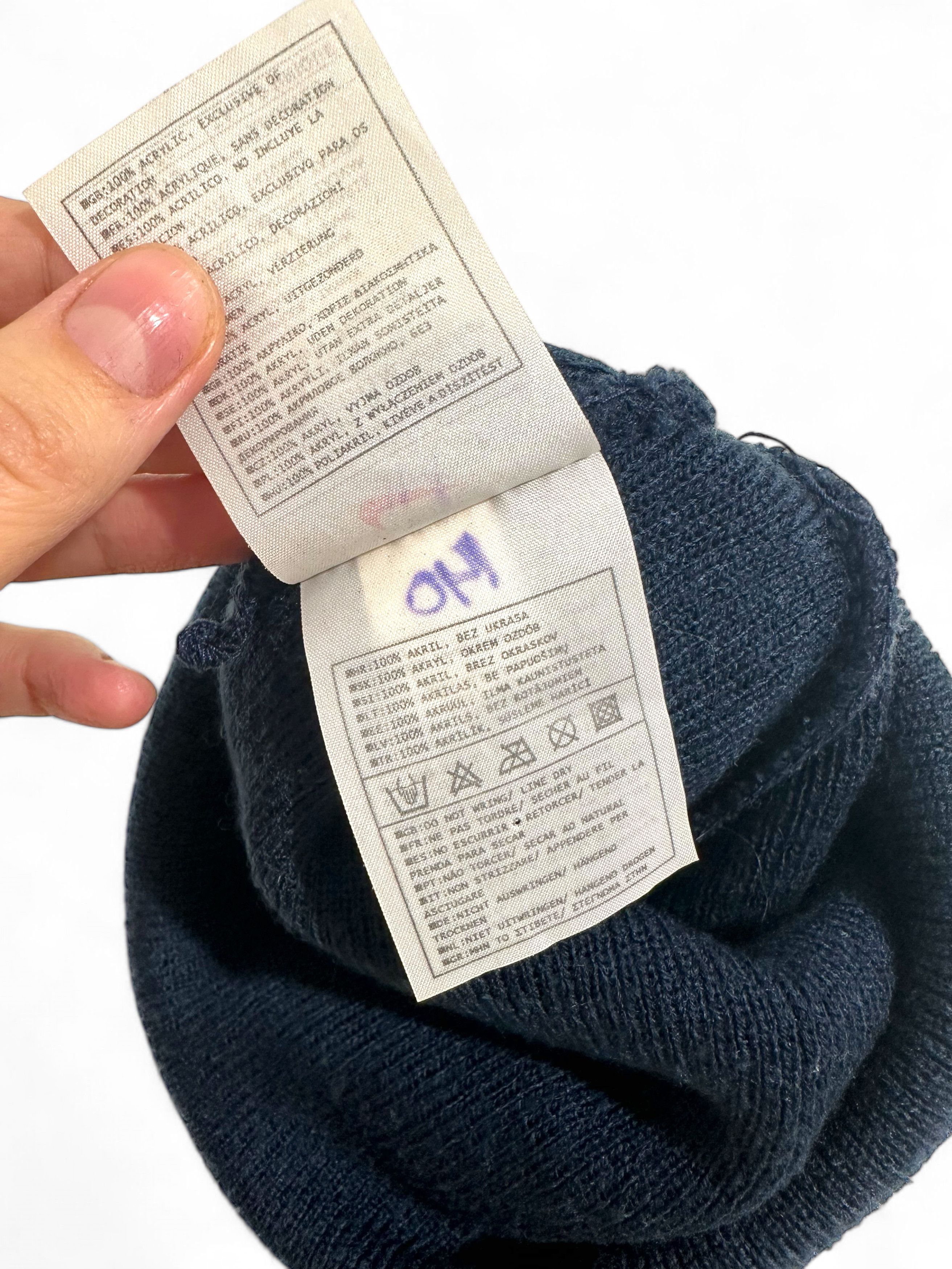 Nike × Vintage y2k Vintage Nike Small Swoosh Blue Hat Beanie One Size Size ONE SIZE - 5 Thumbnail