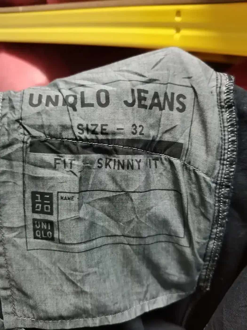 Japanese Brand Uniqlo Jeans Pants Size US 33 - 8 Thumbnail