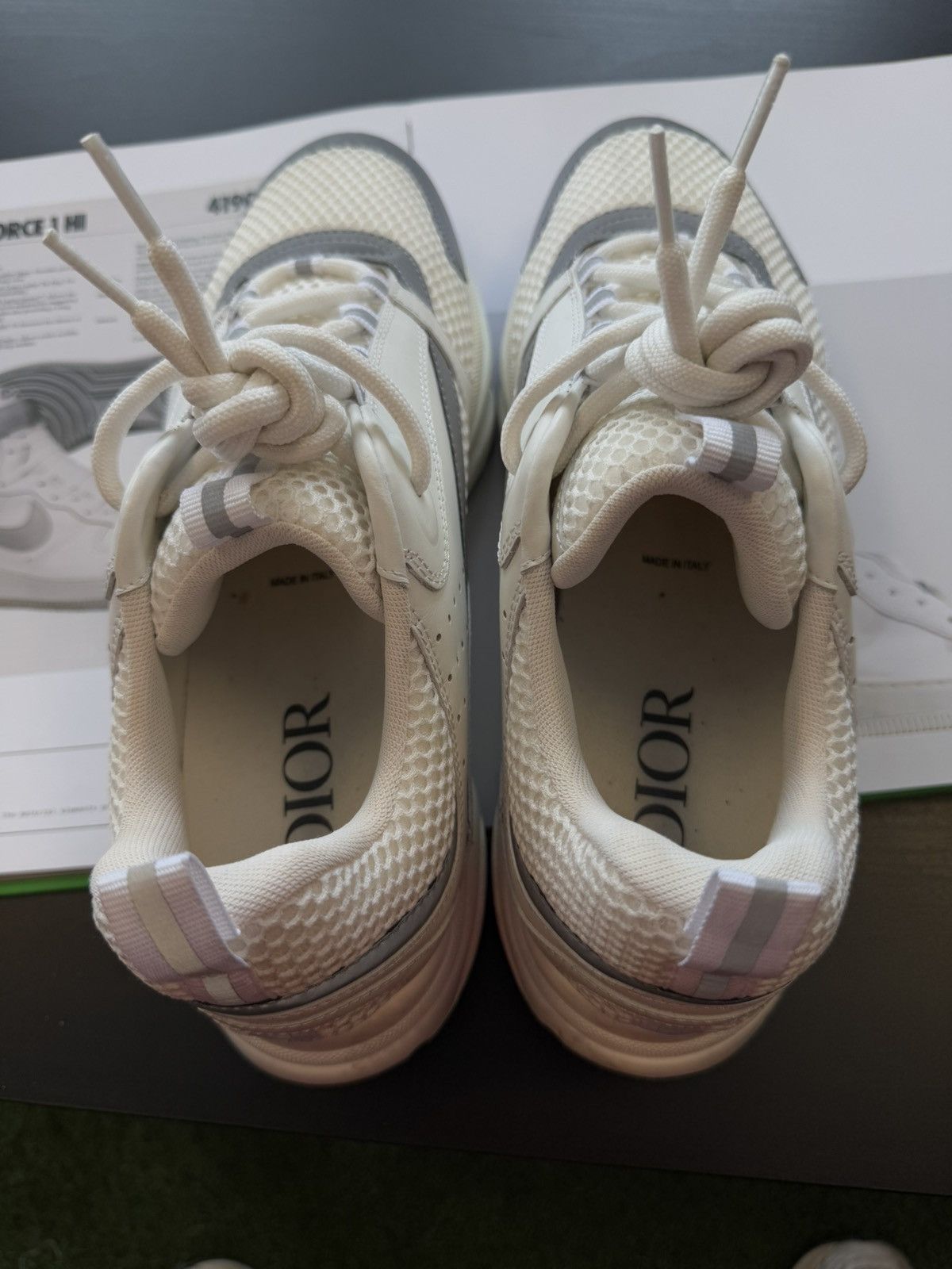 Dior Dior B22 White Sneakers Size 43EU/10US Discontinued Size US 10 / EU 43 - 11 Thumbnail