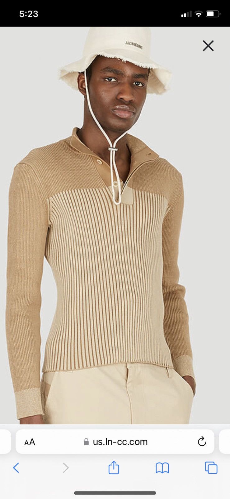 Jacquemus Jacquemus, La Maille Cedra Sweater Size US L / EU 52-54 / 3 - 1 Thumbnail