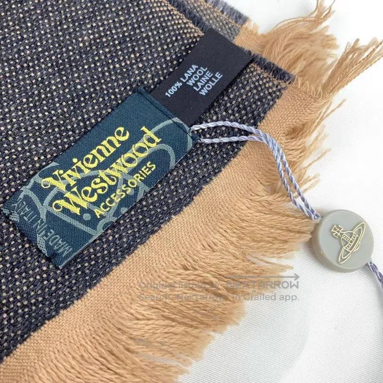Vivienne Westwood Vivienne Westwood size 156*36 cm Wool Scarf Size ONE SIZE - 8 Thumbnail