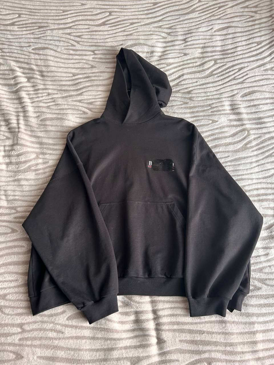 バレンシアガ BALENCIAGA 22AW GAFFER HOODIE キャンペーンロゴ