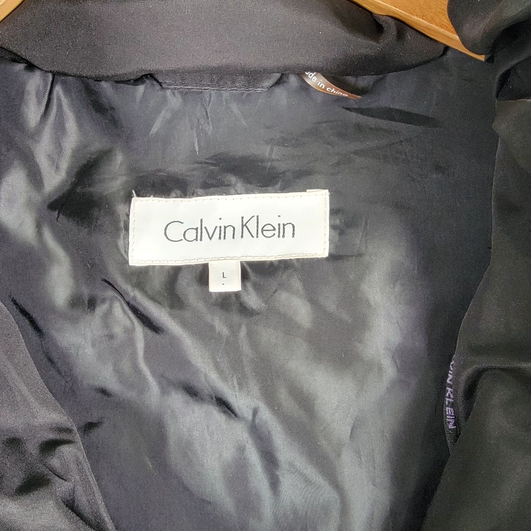 Calvin Klein Calvin Klein Puffer Jacket Women L Gray Lightweight Packable Travel Size L / US 10 / IT 46 - 4 Thumbnail