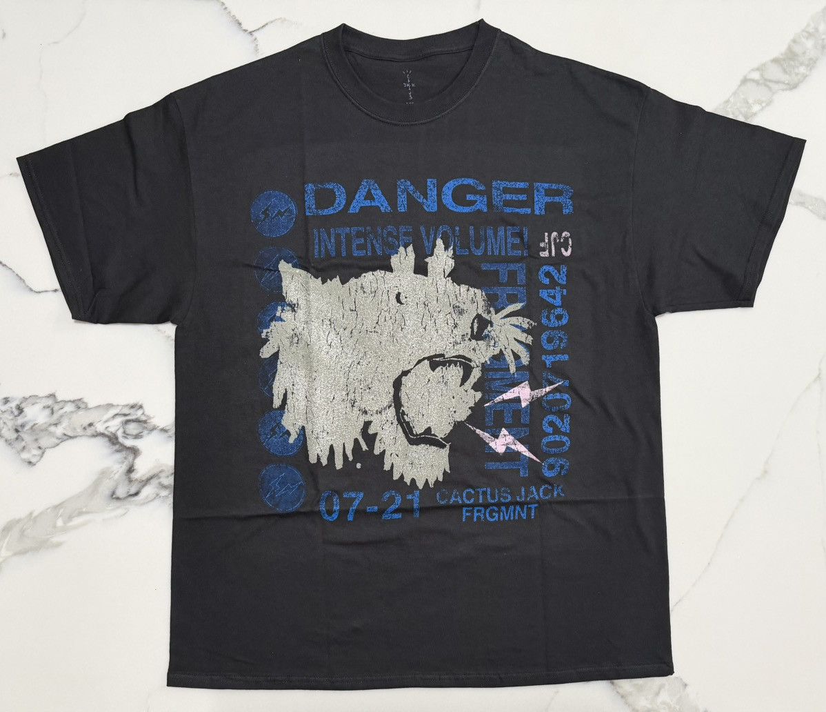 Travis Scott Travis Scott Cactus Jack For Fragment “Danger” Size XXL NWT Size US XXL / EU 58 / 5 - 1 Thumbnail