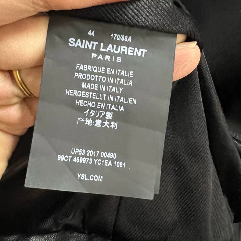 Yves Saint Laurent saint Laurent Black Multi-Zip Biker Jacket 2501-Nextarrow Size US S / EU 44-46 / 1 - 4 Thumbnail