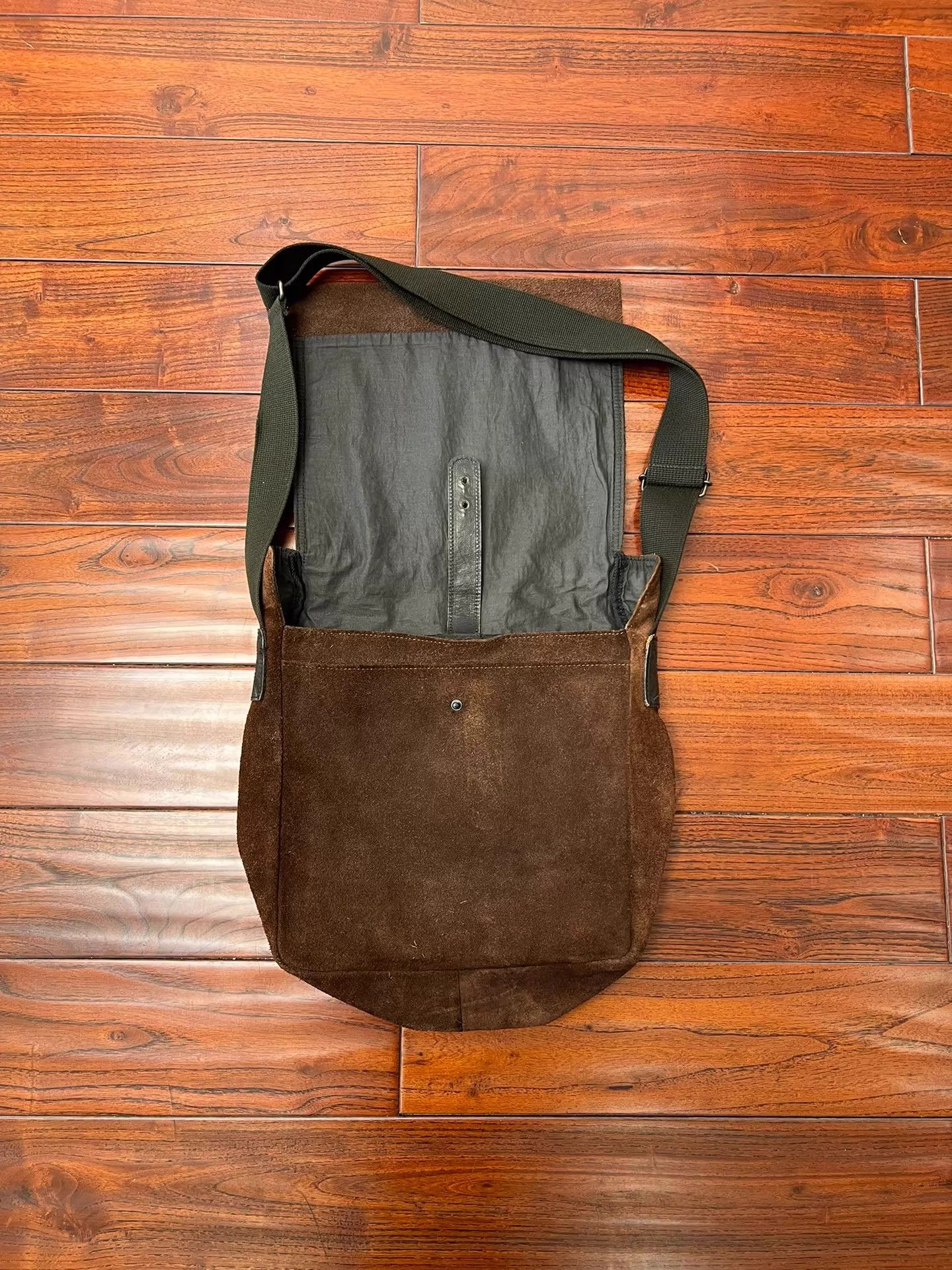 Yohji Yamamoto Yohji Yamamoto YS for Man 90s Suede Crossbody Bag Size ONE SIZE - 7 Thumbnail
