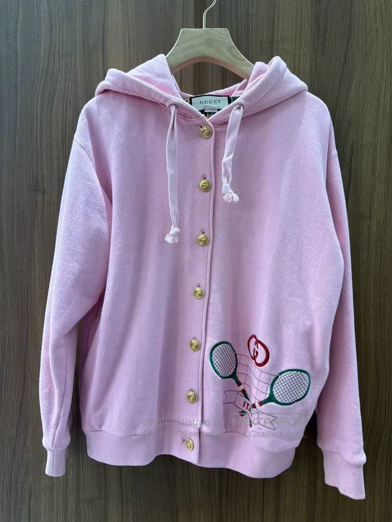 Gucci Gucci Pink hooded jacket Size XS / US 0-2 / IT 36-38 - 1 Thumbnail