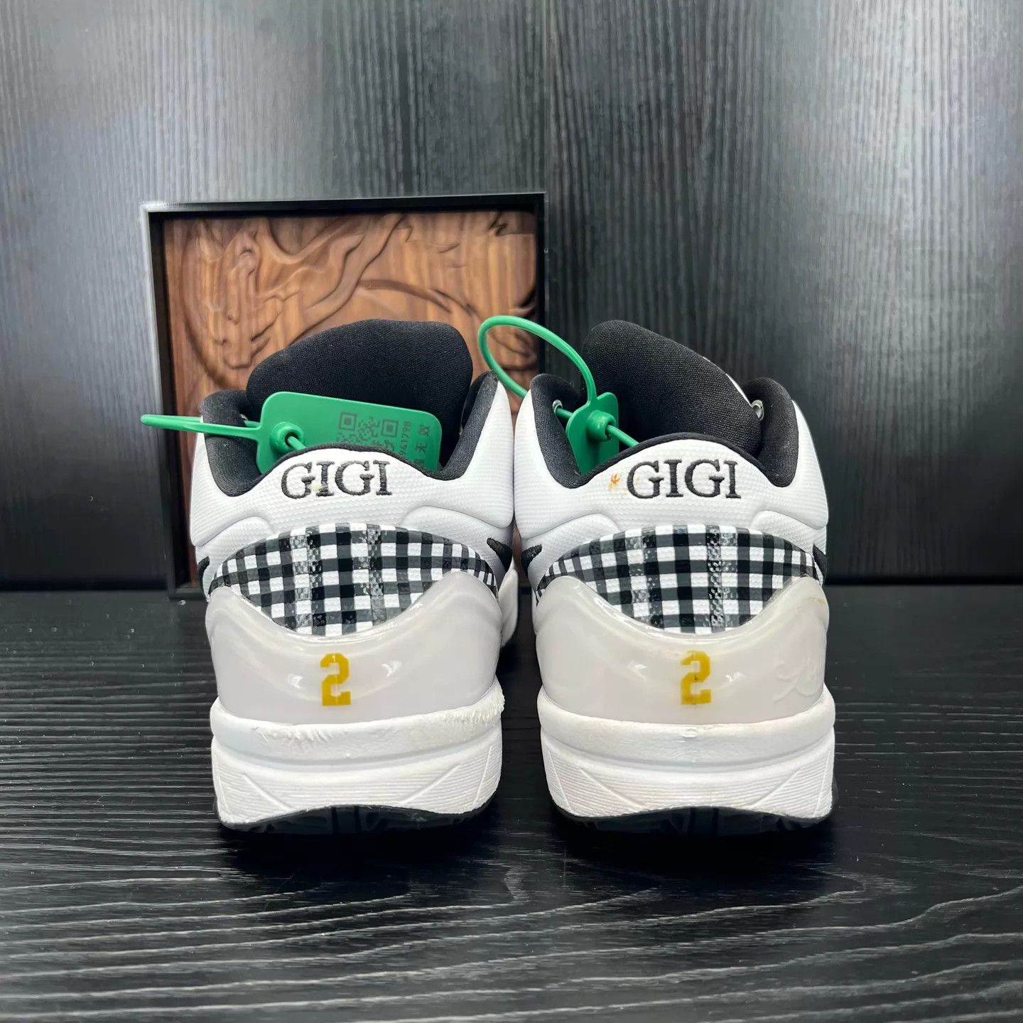 Nike zk4 Gigi Black White Gold 46 New With Box Size US 13 / EU 46 - 5 Thumbnail