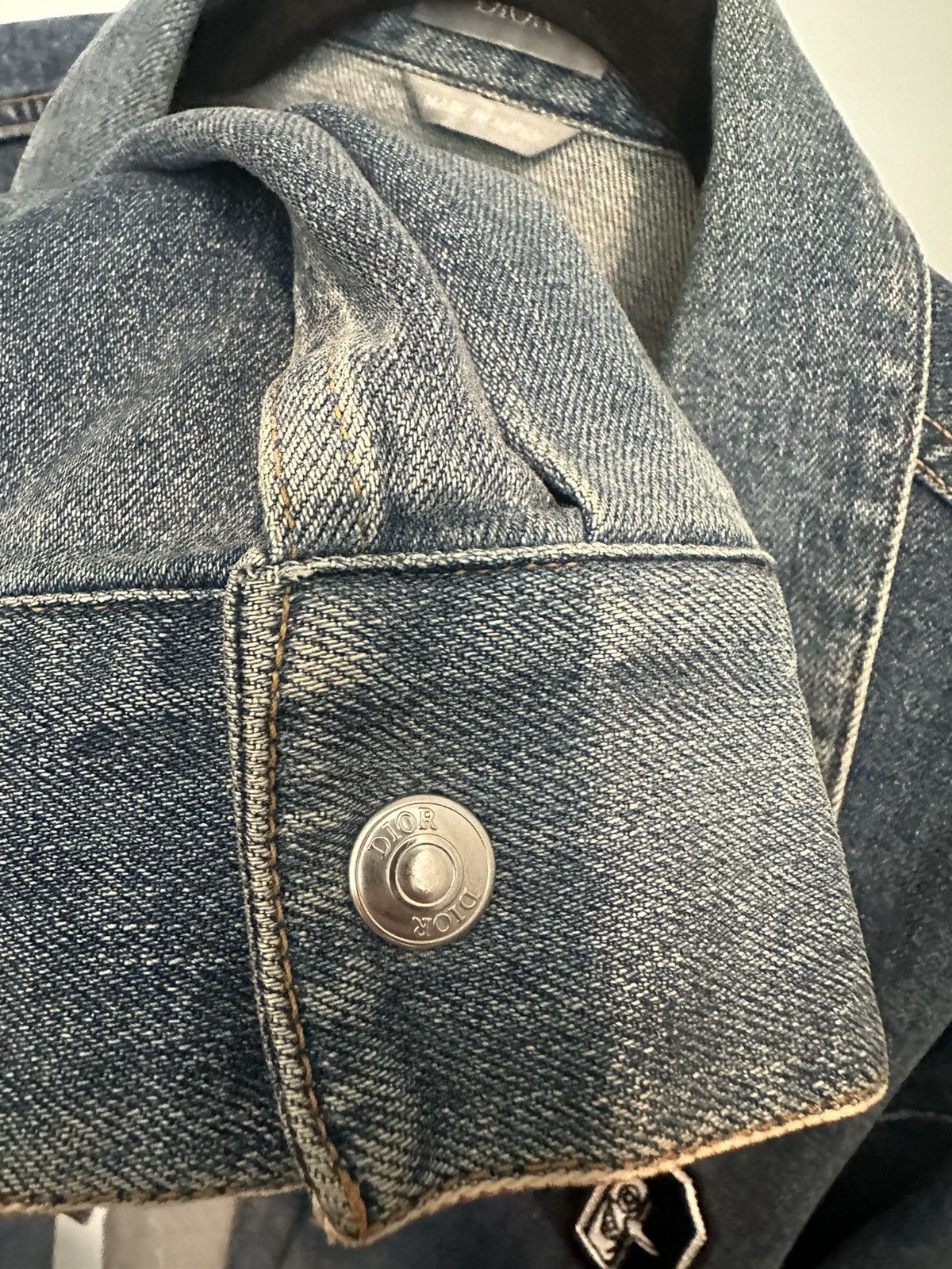 Dior Dior and Kenny Scharf Denim Jeans Overshirt Shirt Jacket Size US L / EU 52-54 / 3 - 5 Thumbnail
