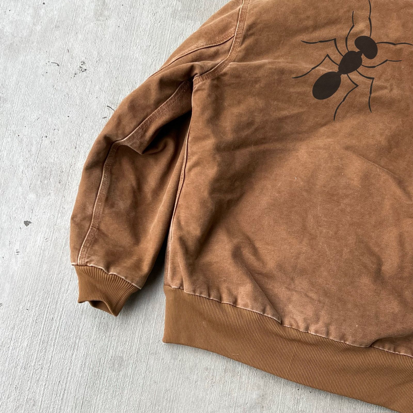 Carhartt × Vintage Carhartt WOMENS WJ130 BRN brown hooded work wear jacket Size US S / EU 44-46 / 1 - 10 Thumbnail