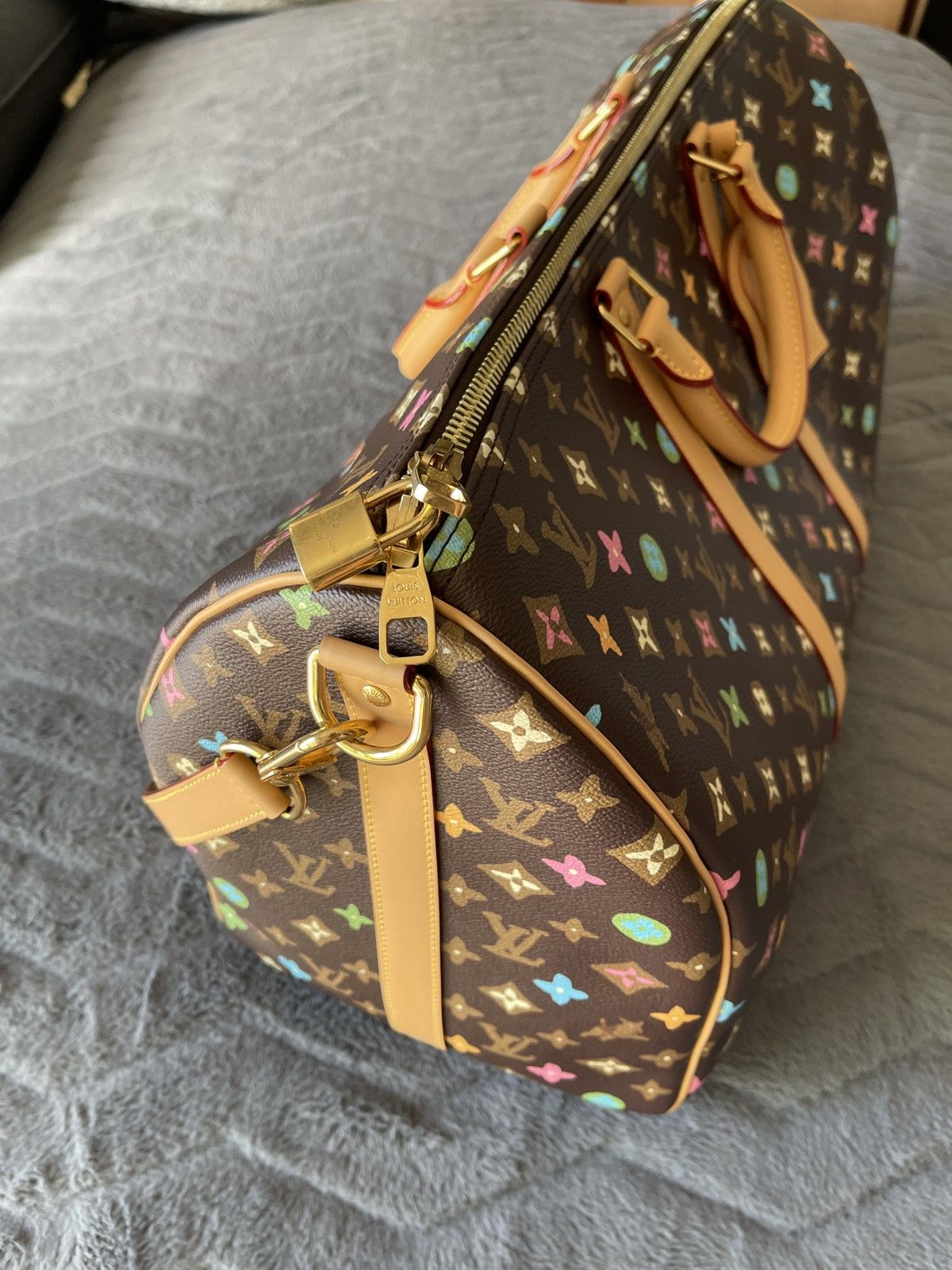 image of Louis Vuitton x Tyler The Creator Tyler X Lv Duffle in Brown, Women's