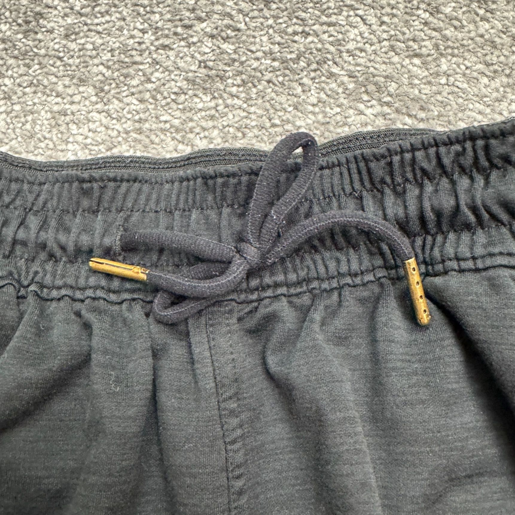 Vintage Zella Pants Women's Regular Black Jogger with Elastic Waist, Tapered Leg, 29in Inseam, Zip Pocket, Activewear Size 32" / US 10 / IT 46 - 7 Thumbnail