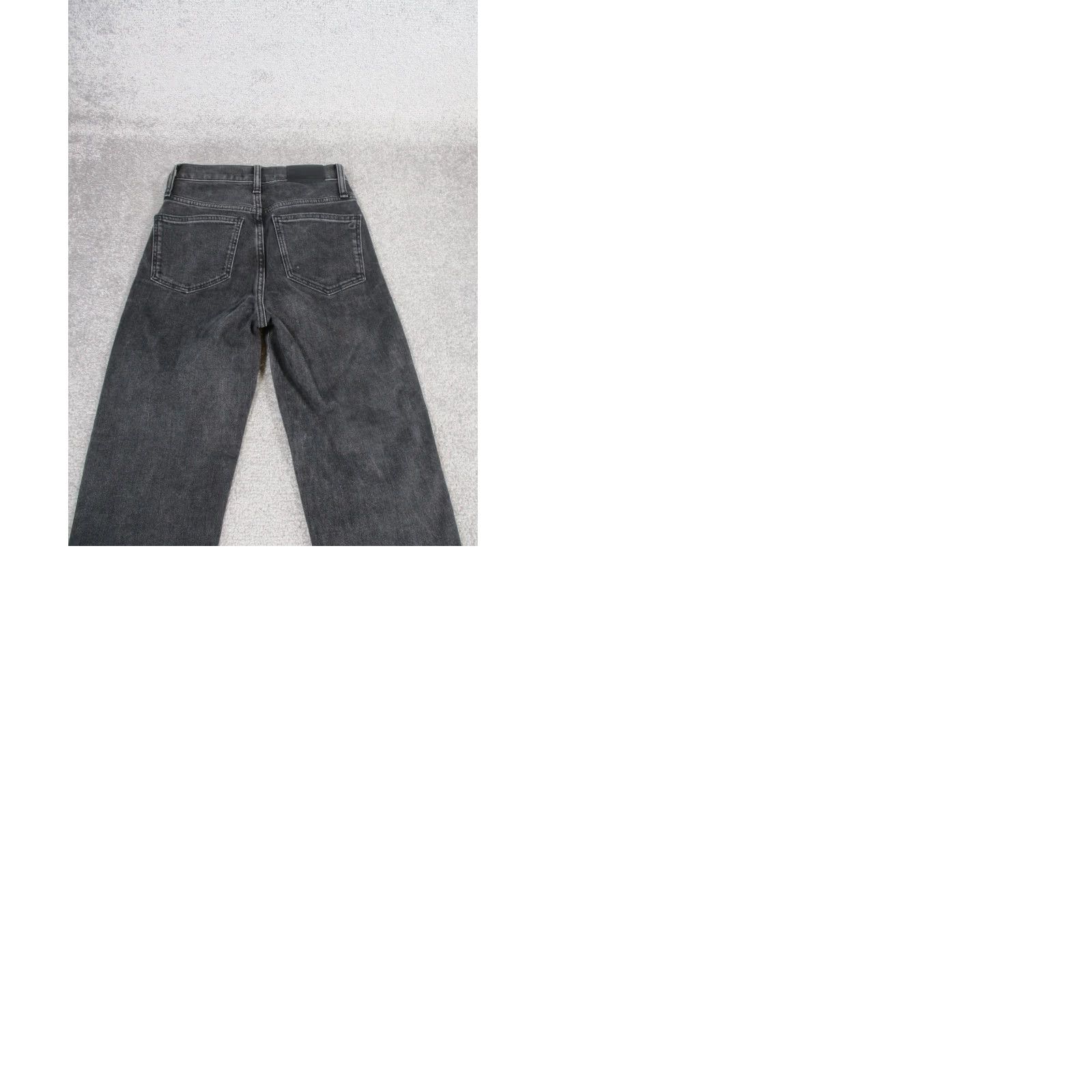 Madewell Madewell Jeans Womens 23 Gray Denim Straight Size 40" / US 18 - 9 Thumbnail