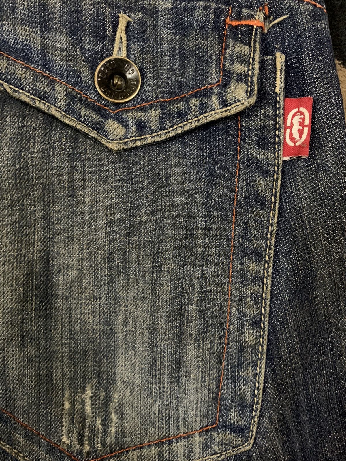 Ecko Unltd. Vintage Ecko Unltd Mud Wash Baggy Distressed Grunge Jeans Size US 34 / EU 50 - 15 Thumbnail