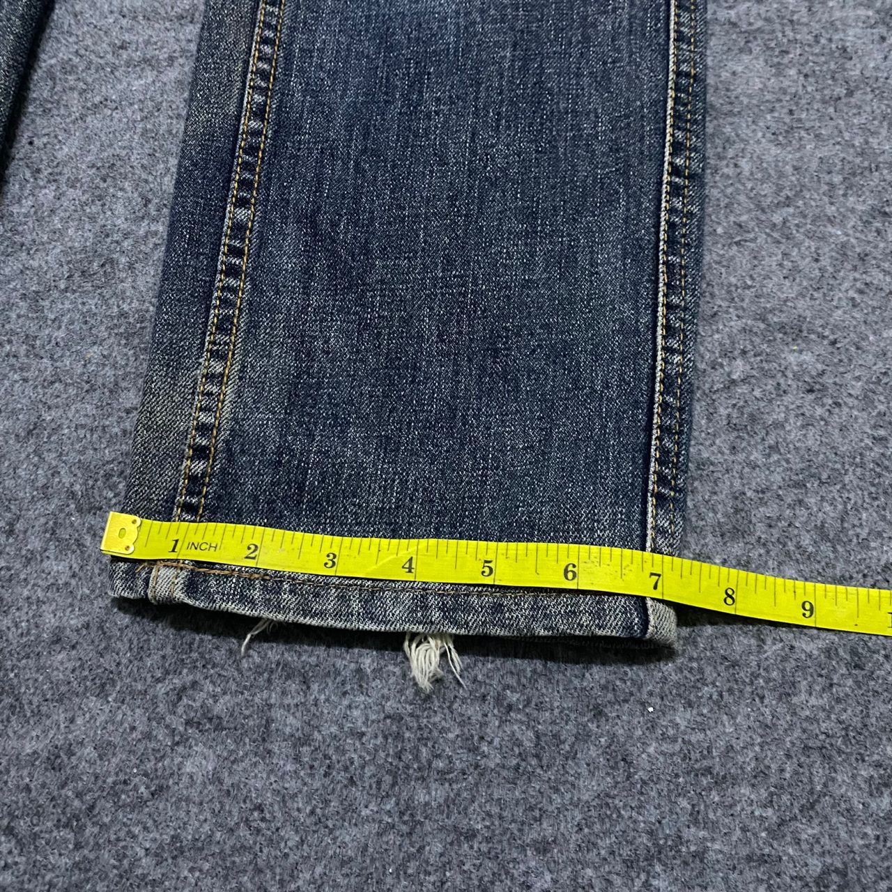 If Six Was Nine 💥Best offer💥Vintage Made in Heaven Punk Distressed Denim Size US 34 / EU 50 - 6 Thumbnail