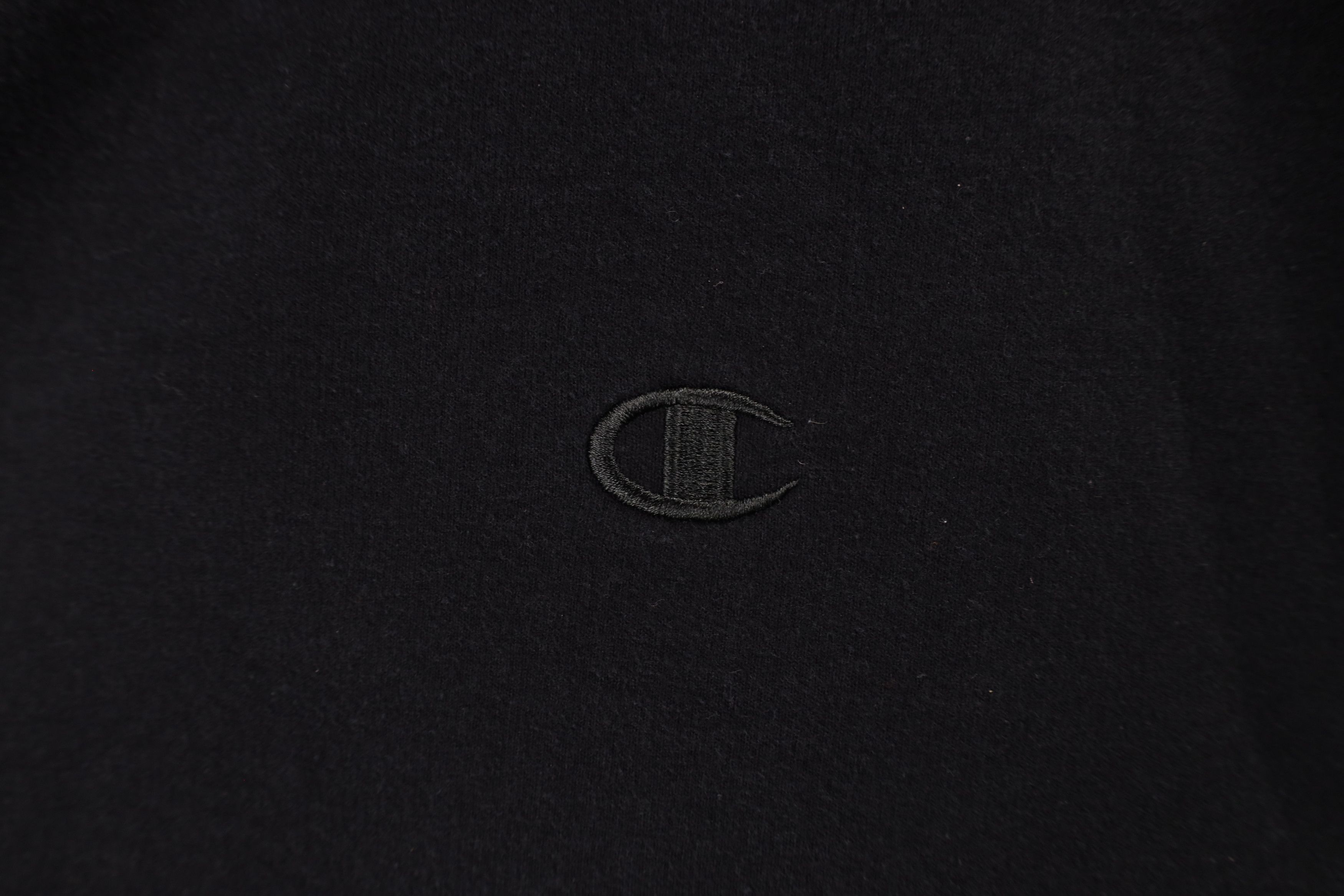 Champion × Vintage Vintage Y2K Champion Classic Logo Crewneck Sweatshirt Black Size US XL / EU 56 / 4 - 5 Thumbnail