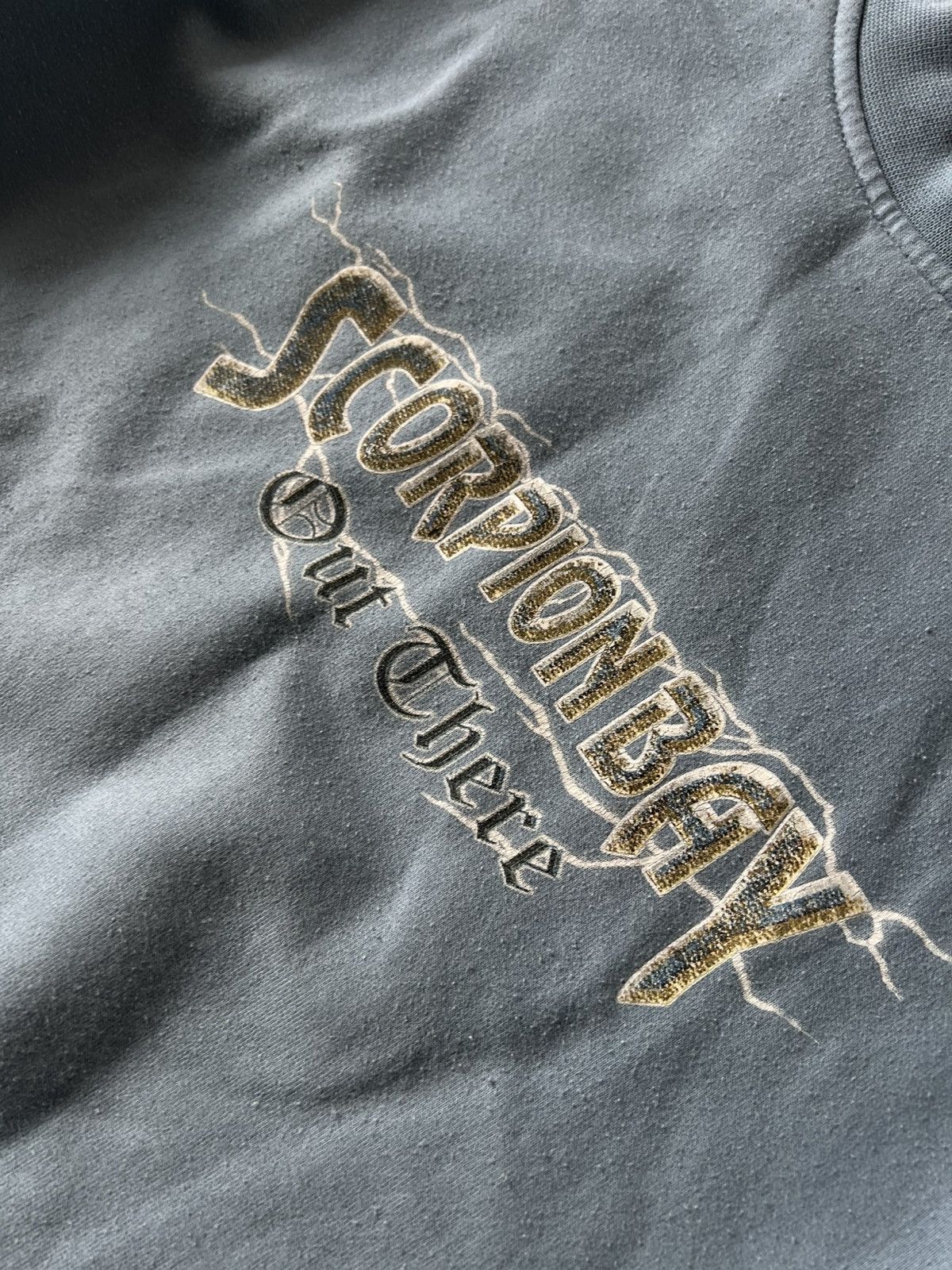 Vintage Vintage Y2K Scorpion Bay Overprint Blue American Sweatshirt Size US M / EU 48-50 / 2 - 5 Thumbnail
