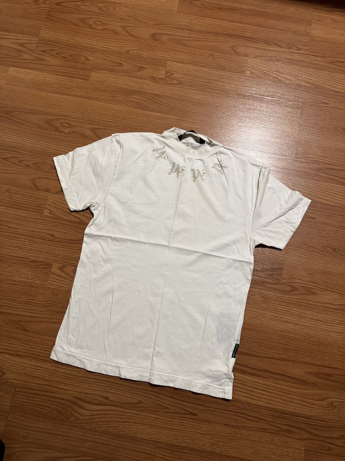 Palm Angels Palm Angels - off white t-shirt Size US XS / EU 42 / 0 - 3 Thumbnail