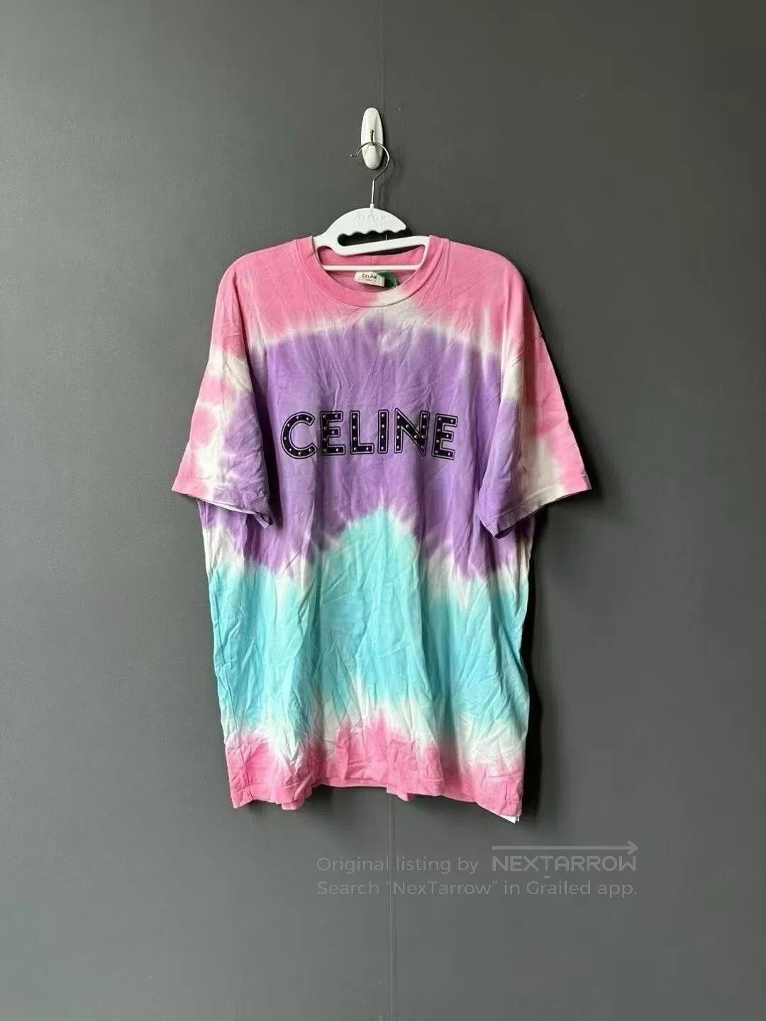 Celine CELINE Tie-Dye Studs Short Sleeve| Size US XL / EU 56 / 4 - 1 Thumbnail