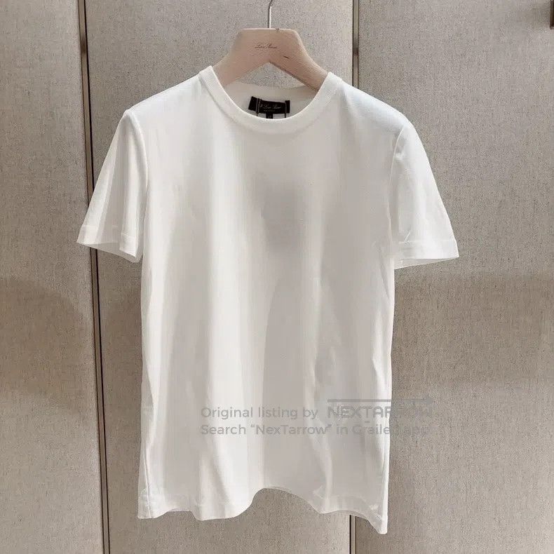 Loro Piana Loro Piana Logo Embroidered Short-Sleeve T-Shirt Size S / US 4 / IT 40 - 7 Thumbnail