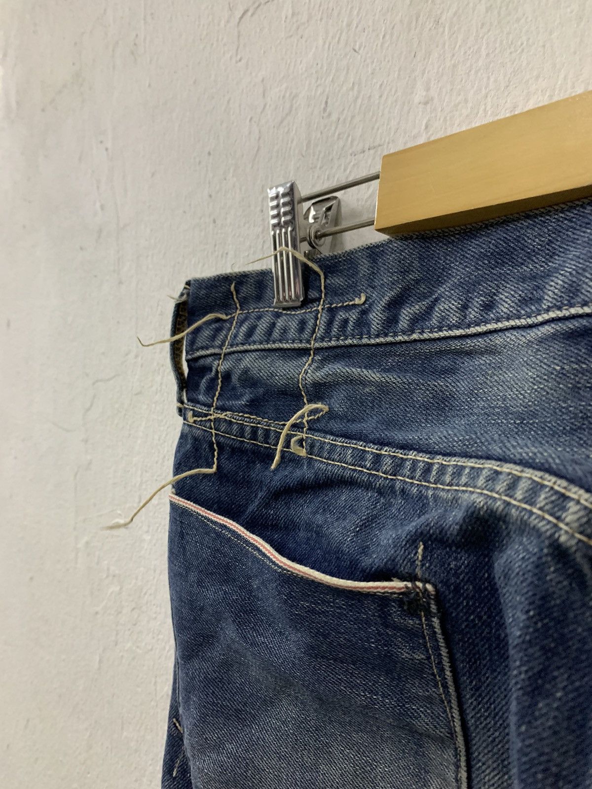 Japanese Brand KURO Selvedge Graphite Denim Size US 32 / EU 48 - 6 Thumbnail