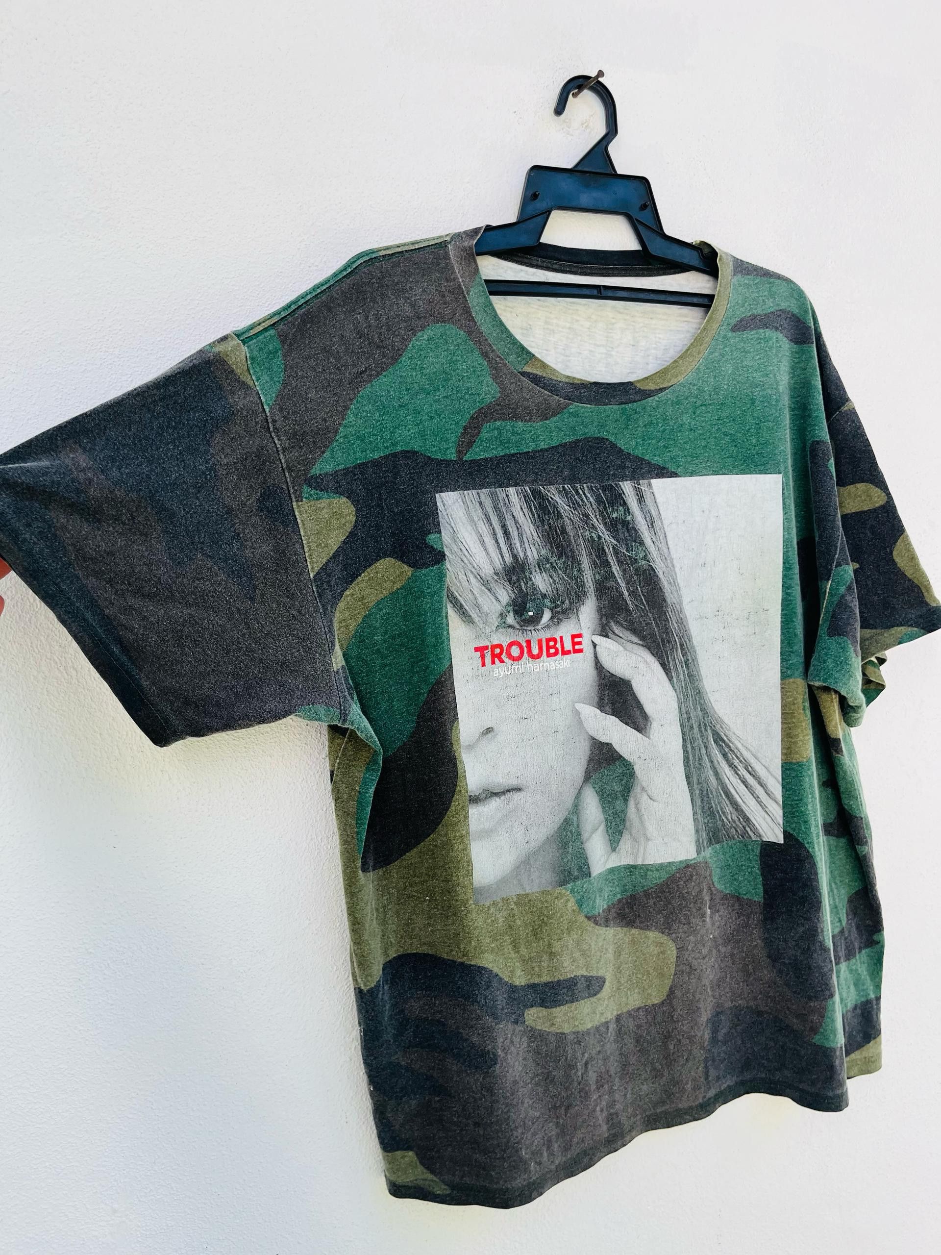 Band Tees × Vintage Vintage Ayumi Hamasaki Truoble Live Tour 2018 Shirt Size US XL / EU 56 / 4 - 4 Thumbnail