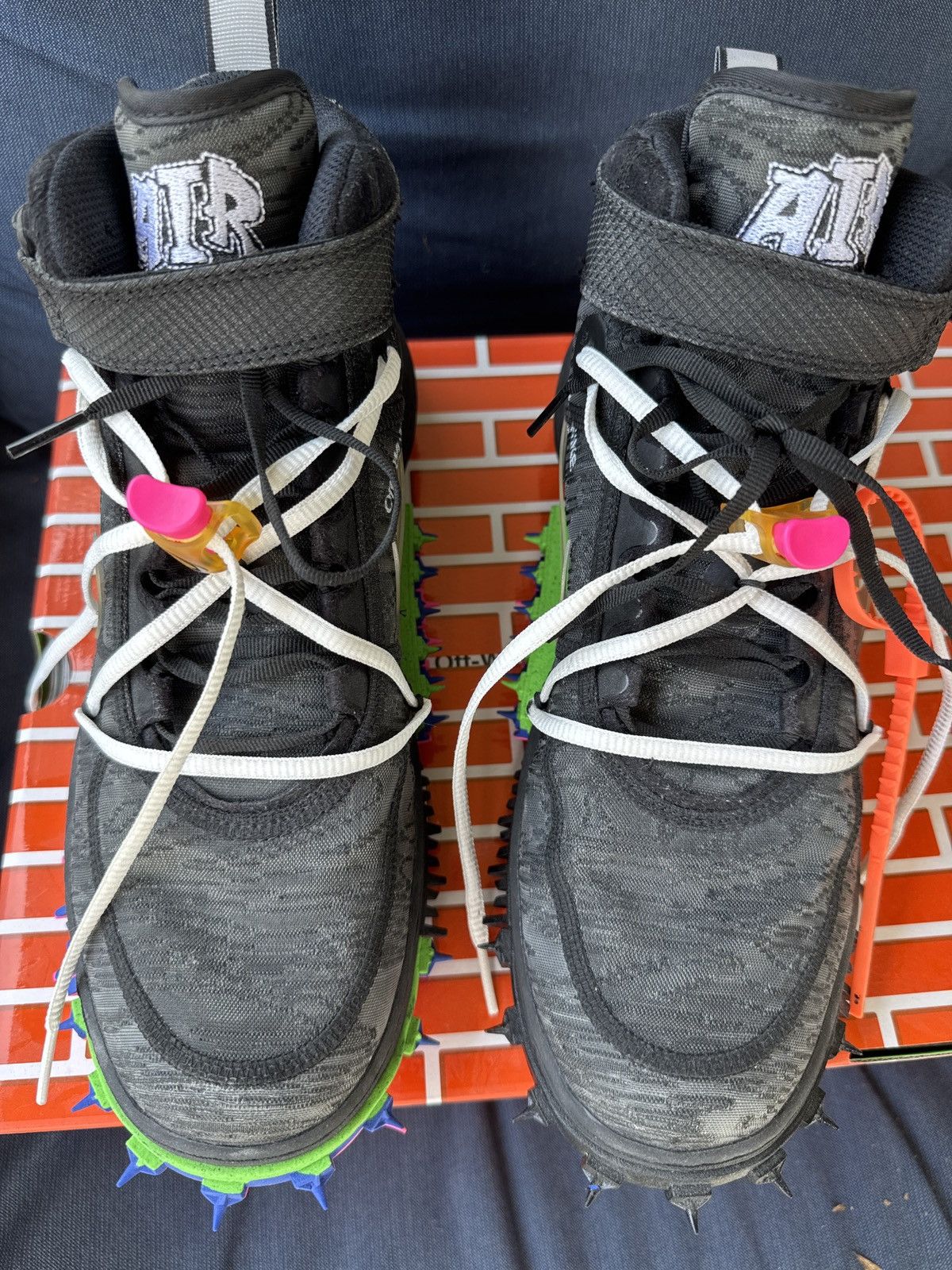 Off-White Off White Nike Air Force 1 Mids Size US 11 / EU 44 - 4 Thumbnail