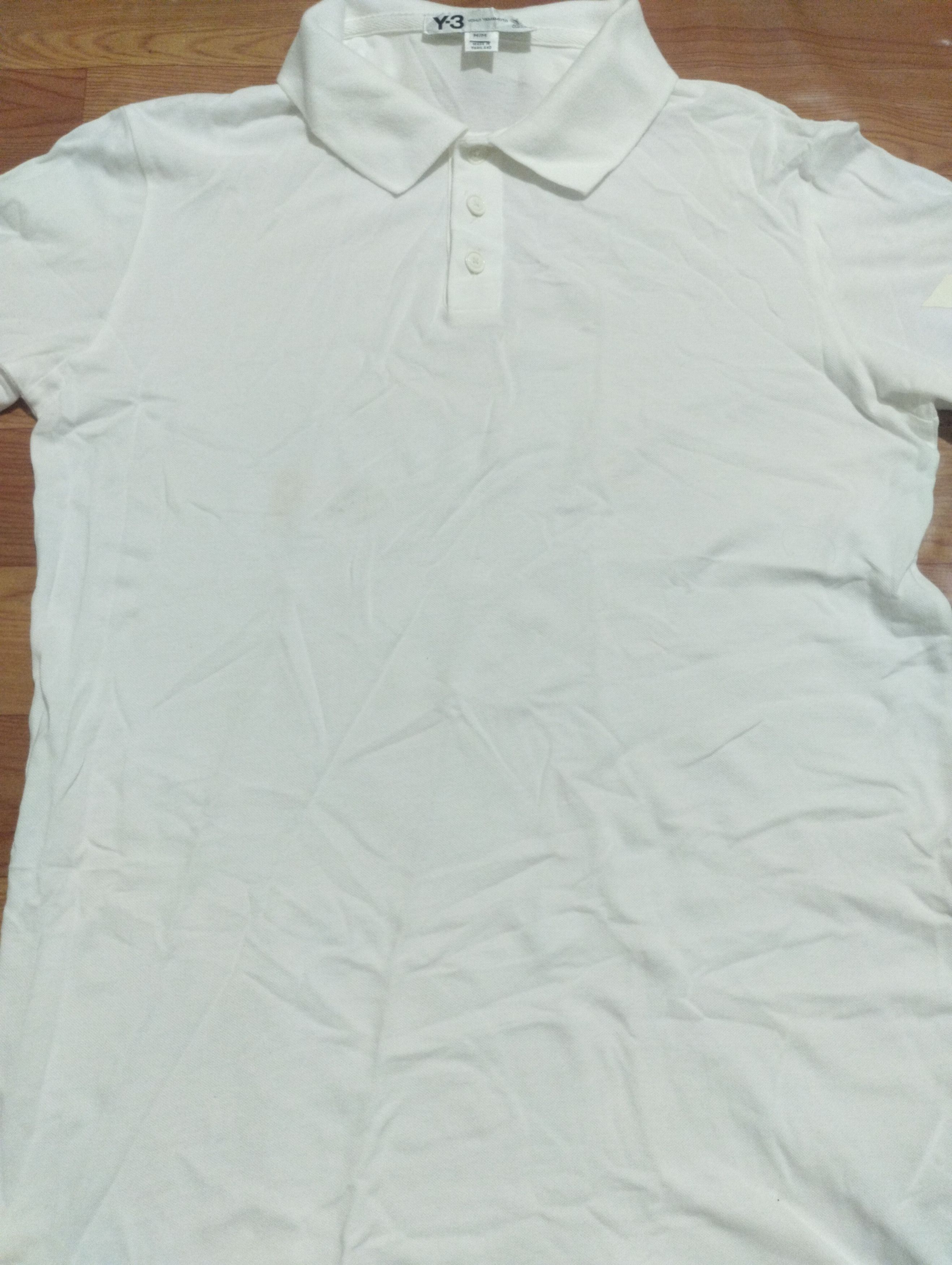 Yohji Yamamoto Y3 Yohji Yamamoto X Adidas Polo Shirt Size US M / EU 48-50 / 2 - 5 Thumbnail