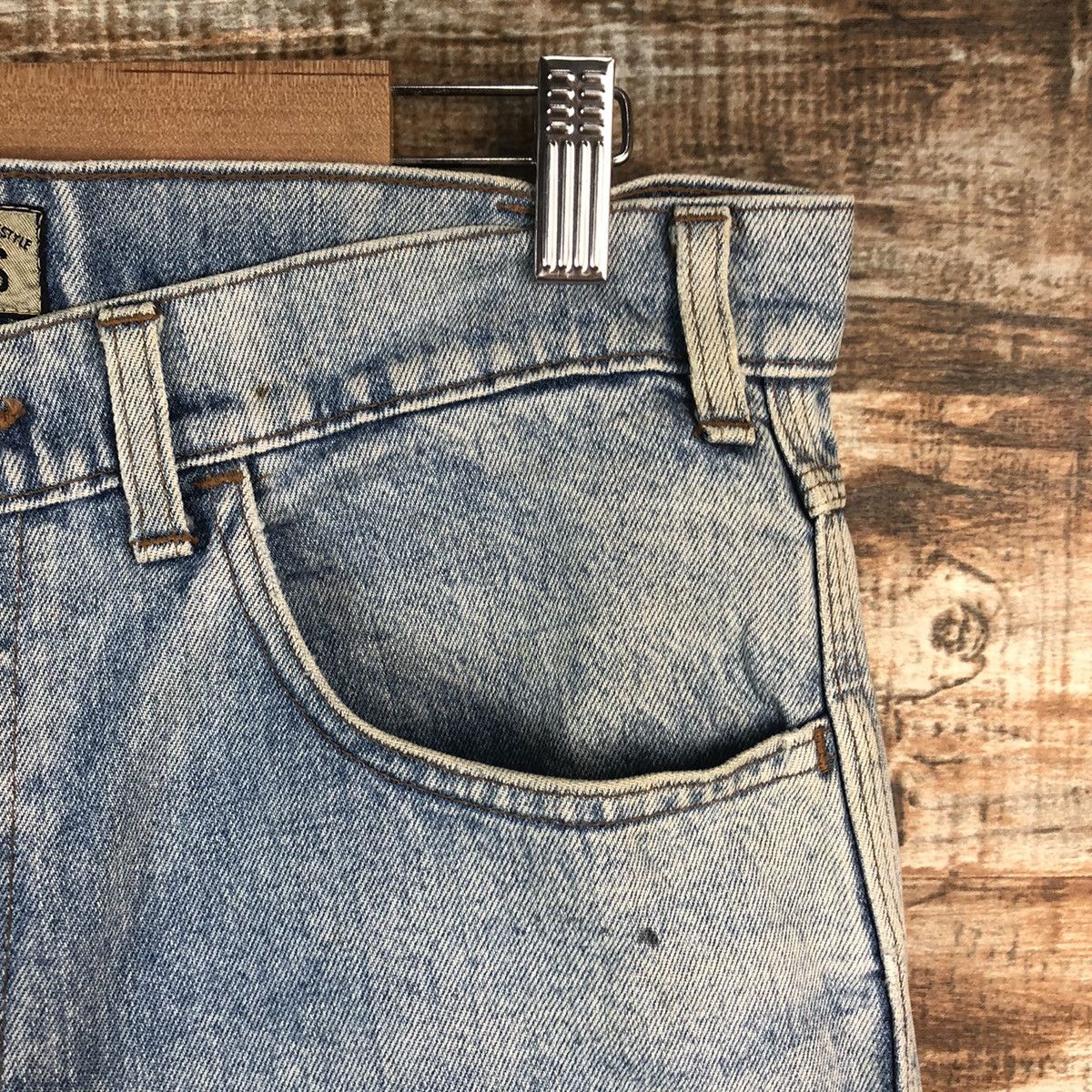 Levi's DLL Levis 636 Vintage faded Blue Denim Pants #C008 Size US 33 - 8 Thumbnail