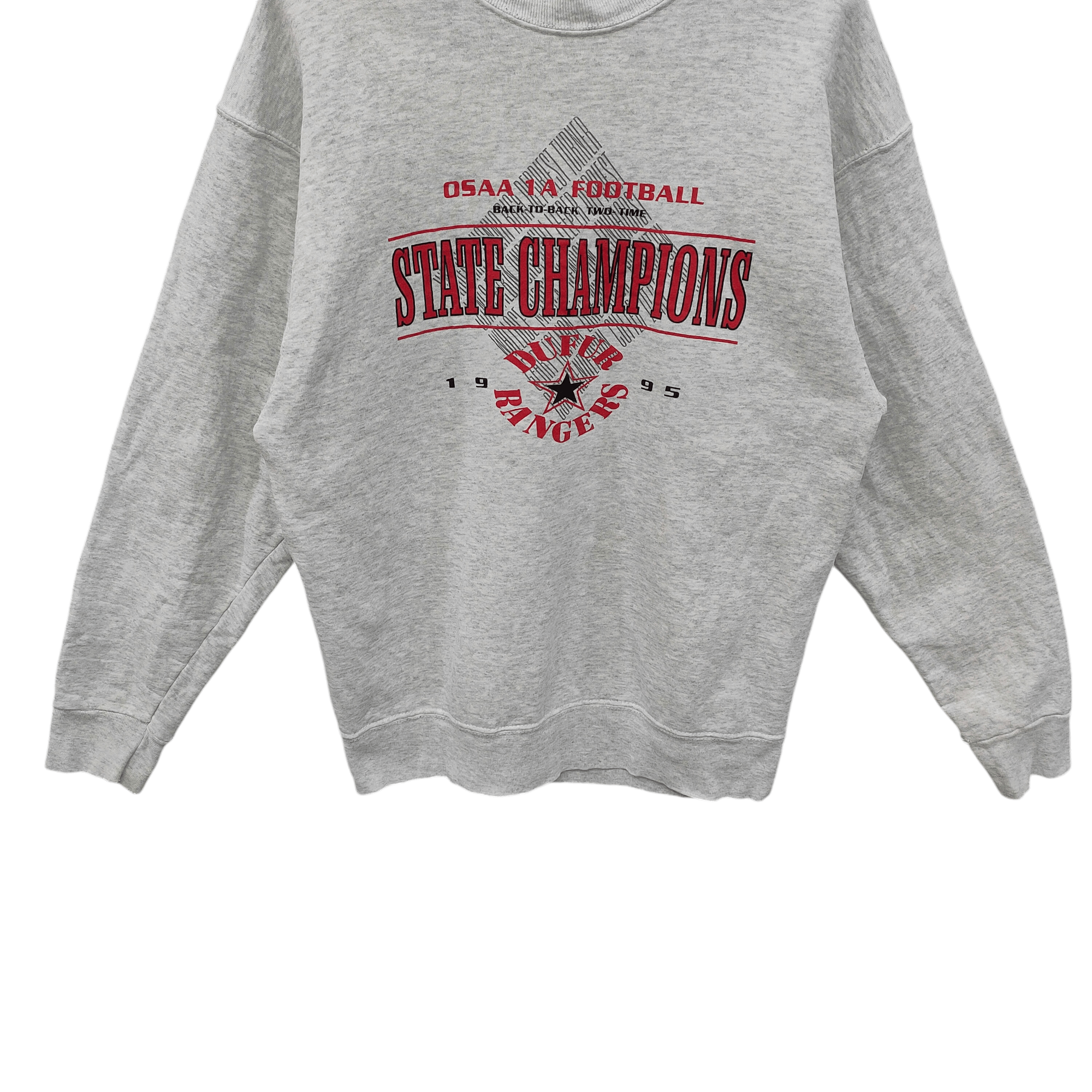 Fruit Of The Loom × Vintage 90s Dufur Rangers Football Vintage OSAA Football Stat Size US M / EU 48-50 / 2 - 4 Thumbnail
