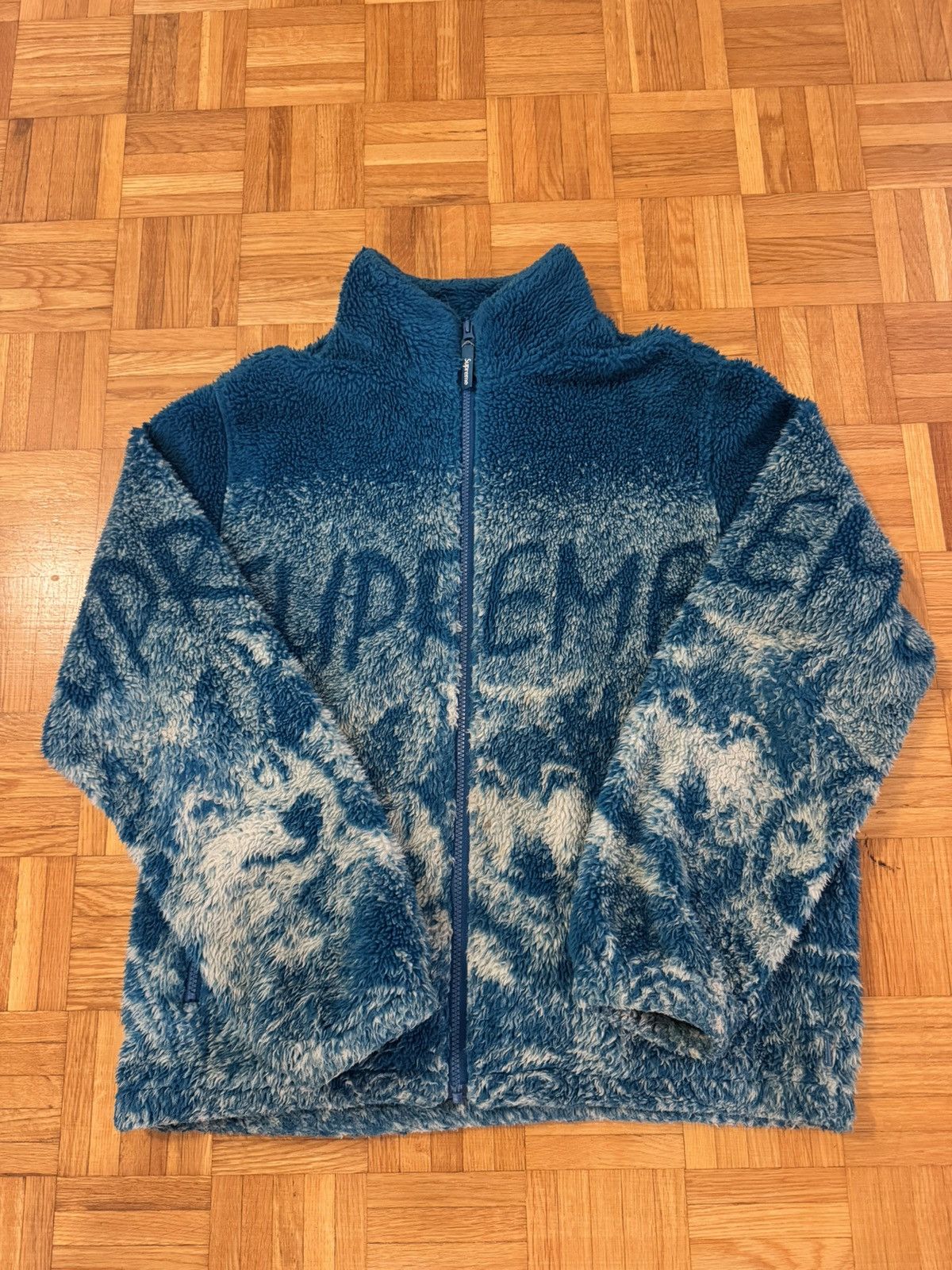 Supreme Supreme Wolf Fleece Jacket Size L Size US L / EU 52-54 / 3 - 2 Thumbnail