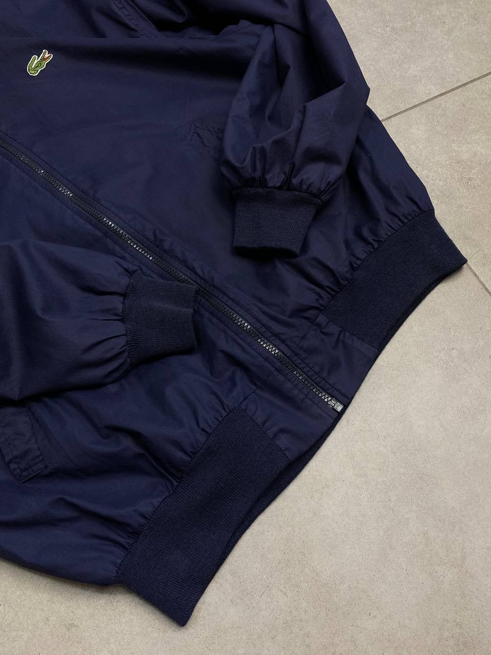 Lacoste Vintage Lacoste Logo Bomber Jacket Size US L / EU 52-54 / 3 - 8 Thumbnail
